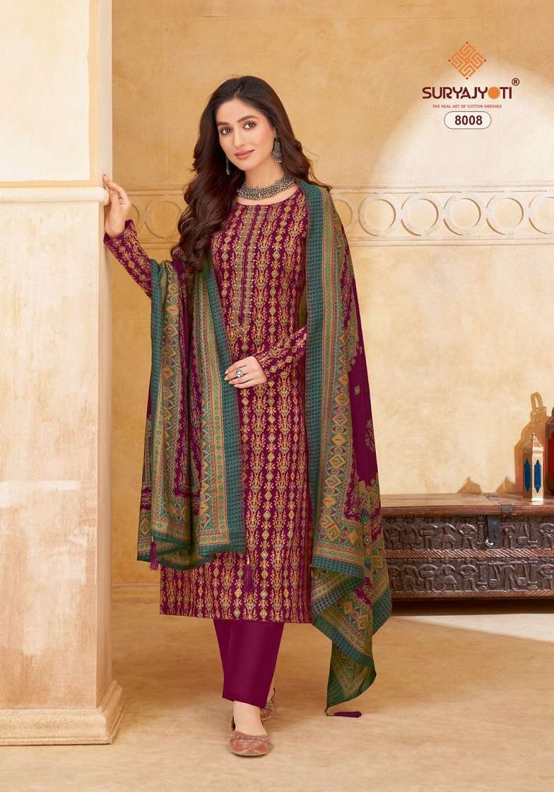Suryajyoti Kalki Vol-8 – Dress Material Wholesale Catalog