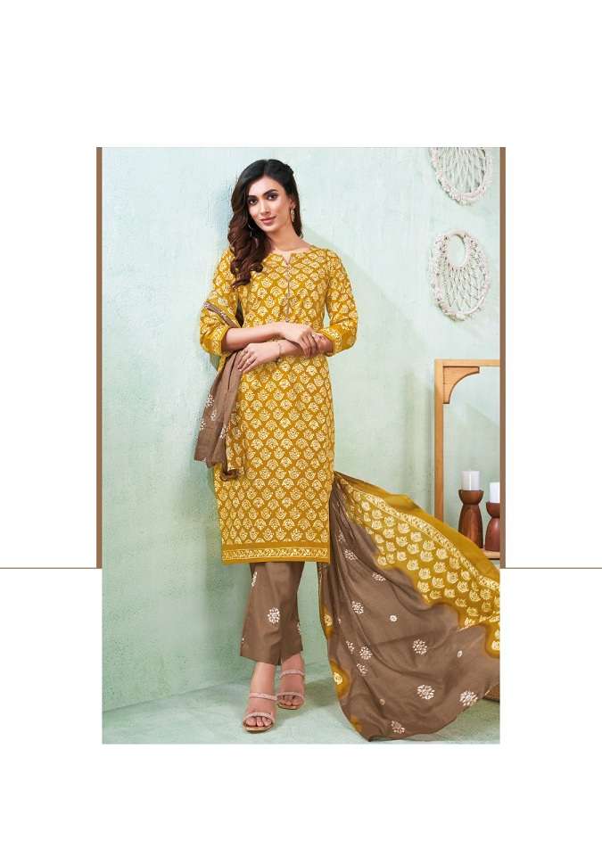 Suryajyoti Pehnava Vol-6 – Kurti Pant With Dupatta Wholesale Catalog