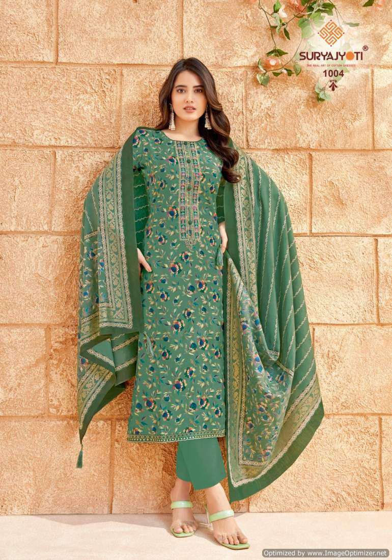 Suryajyoti Priyanka Vol-1 – Dress material - Wholesale catalog
