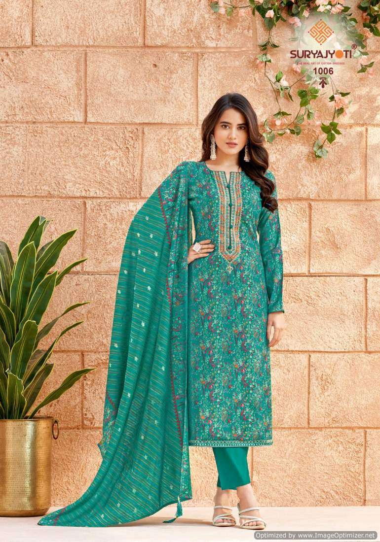 Suryajyoti Priyanka Vol-1 – Dress material - Wholesale catalog