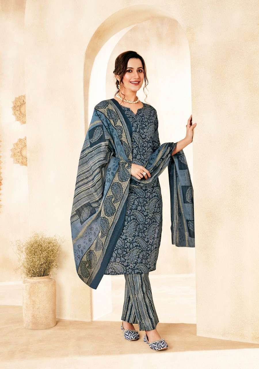 Suryajyoti Priyasi Vol-7 Cotton Dress Material Wholesale Catalog