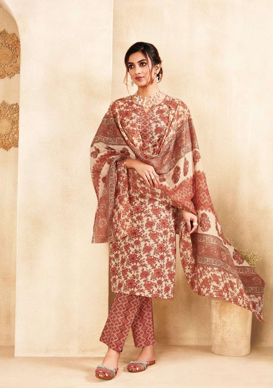 Suryajyoti Priyasi Vol-7 Cotton Dress Material Wholesale Catalog