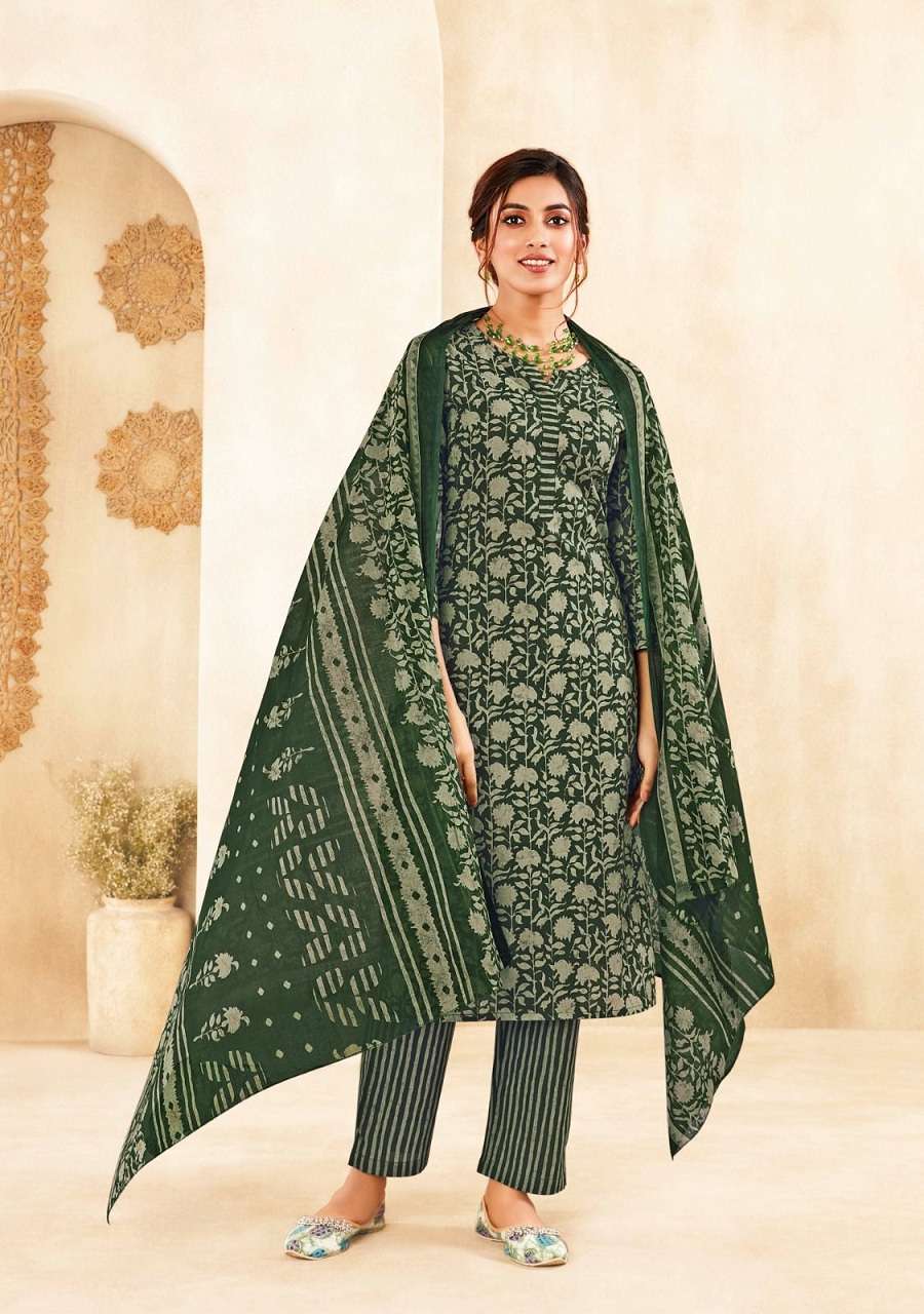 Suryajyoti Priyasi Vol-7 Cotton Dress Material Wholesale Catalog
