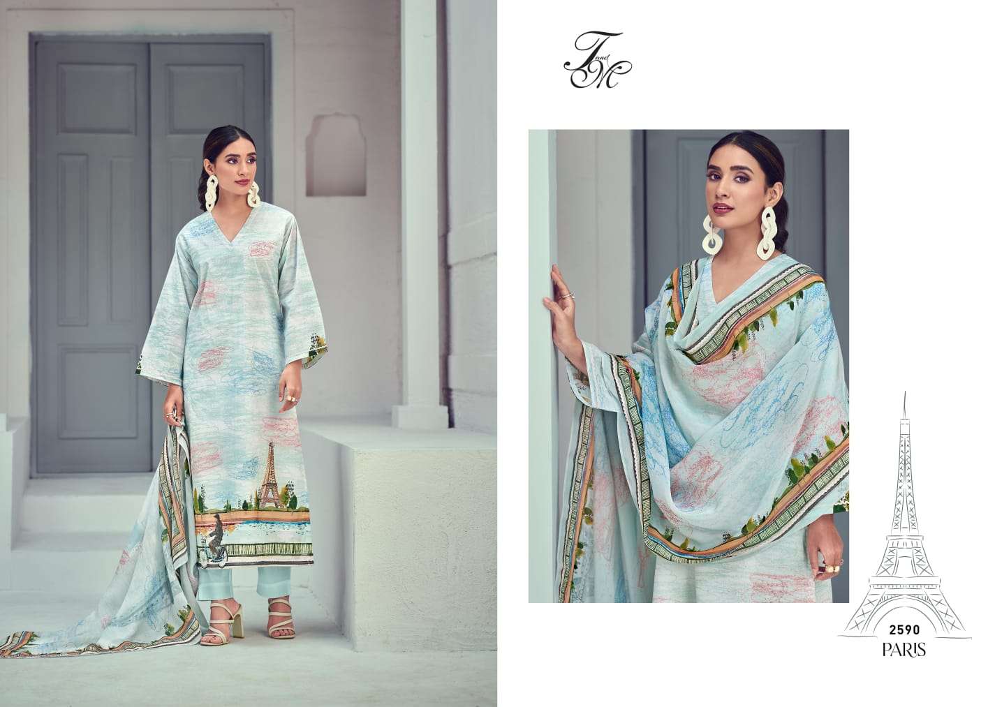 T&M PARIS Salwar Kameez Wholesale catalog