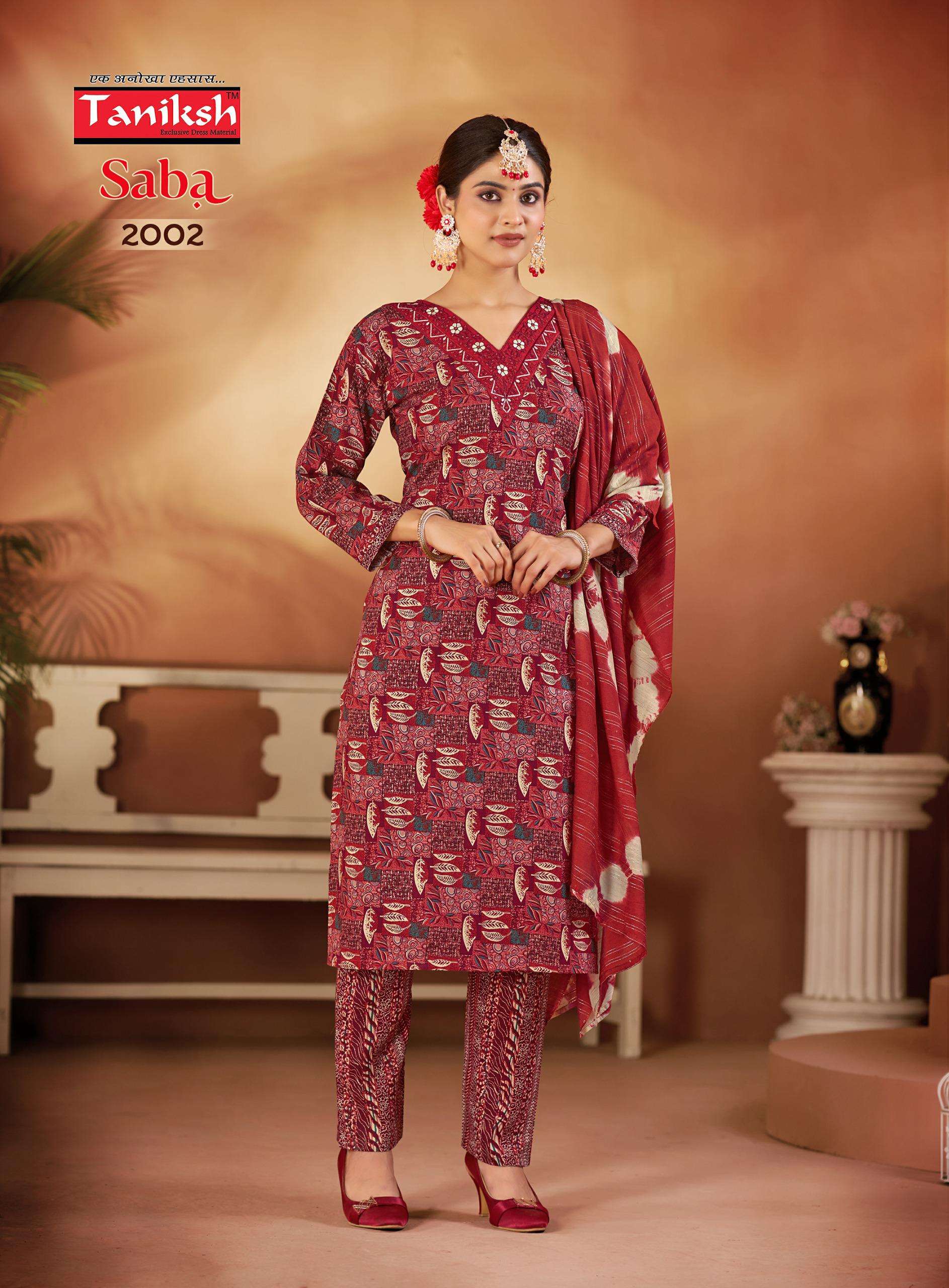 TANIKSH SABA VOL 2 Kurti Wholesale catalog
