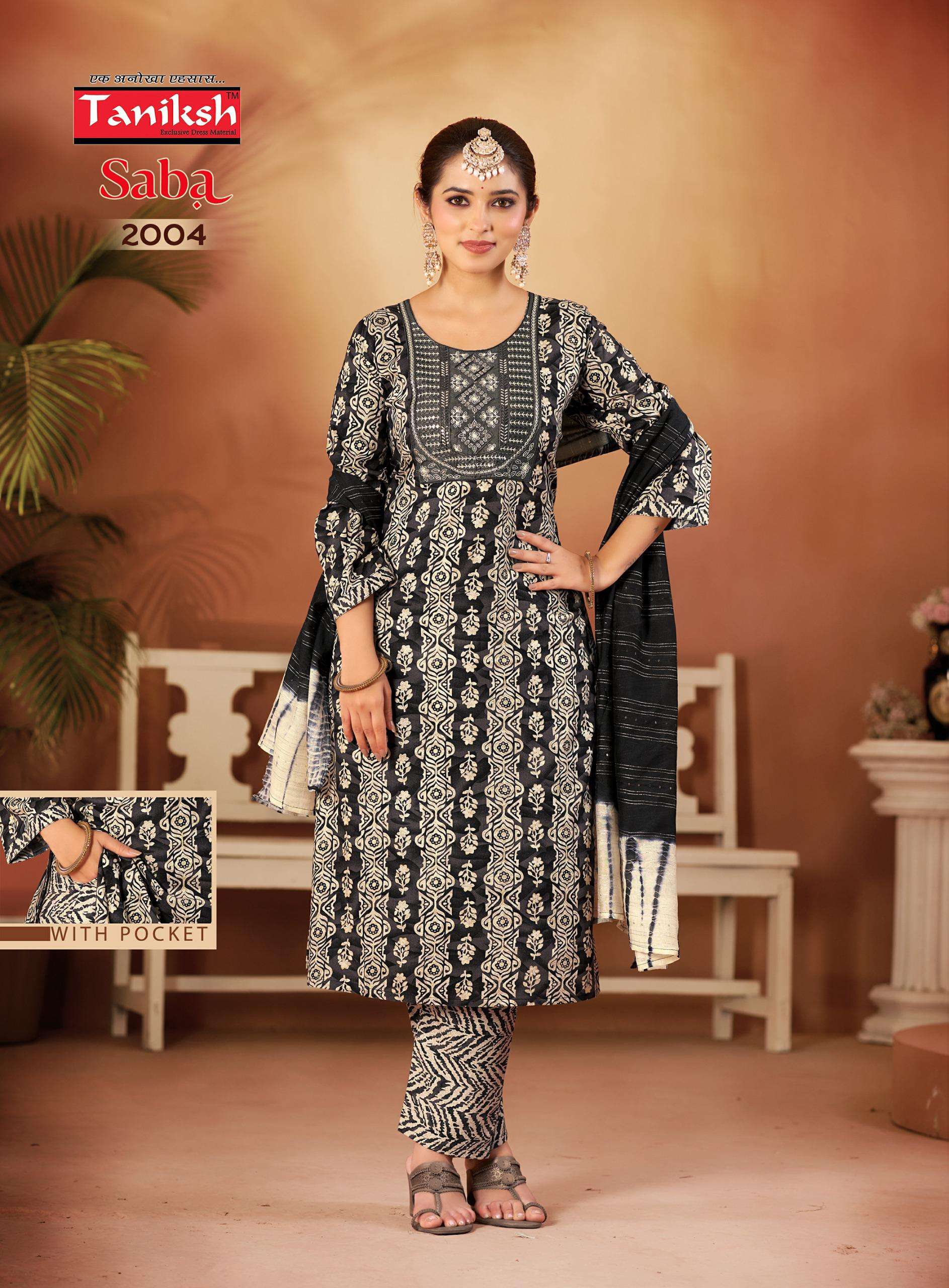 TANIKSH SABA VOL 2 Kurti Wholesale catalog