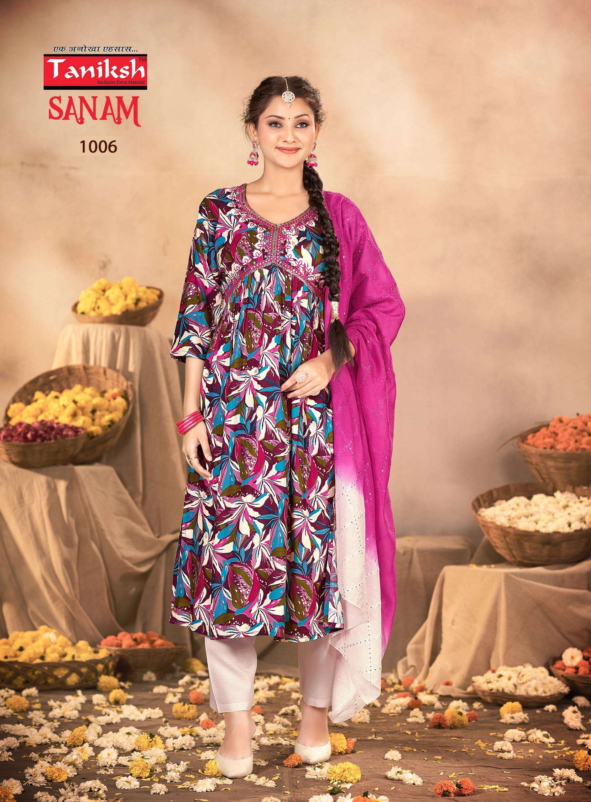 TANIKSH SANAM vol -1 Kurti Wholesale catalog