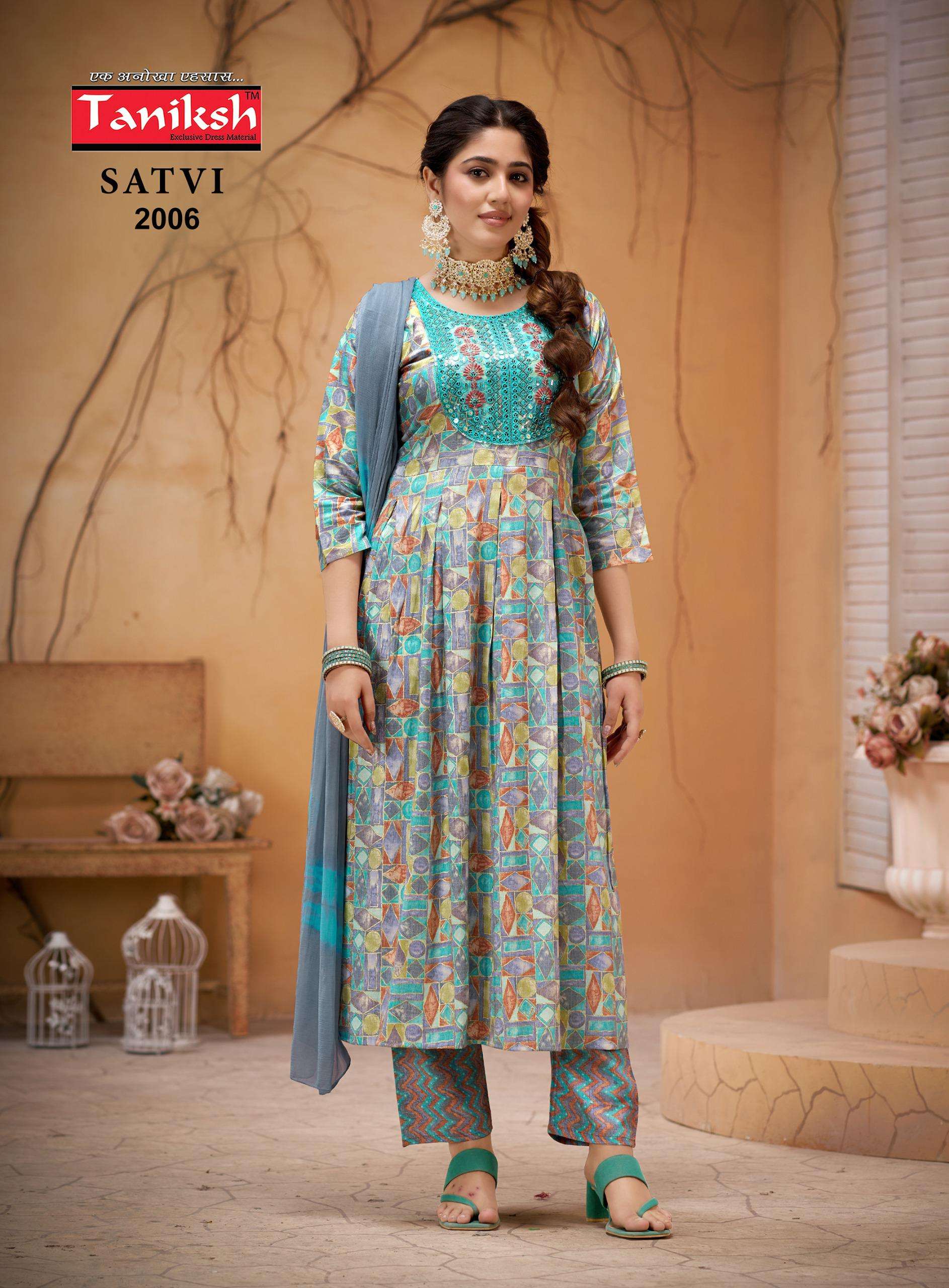 TANIKSH SATVI vol - 2 Kurti Wholesale catalog