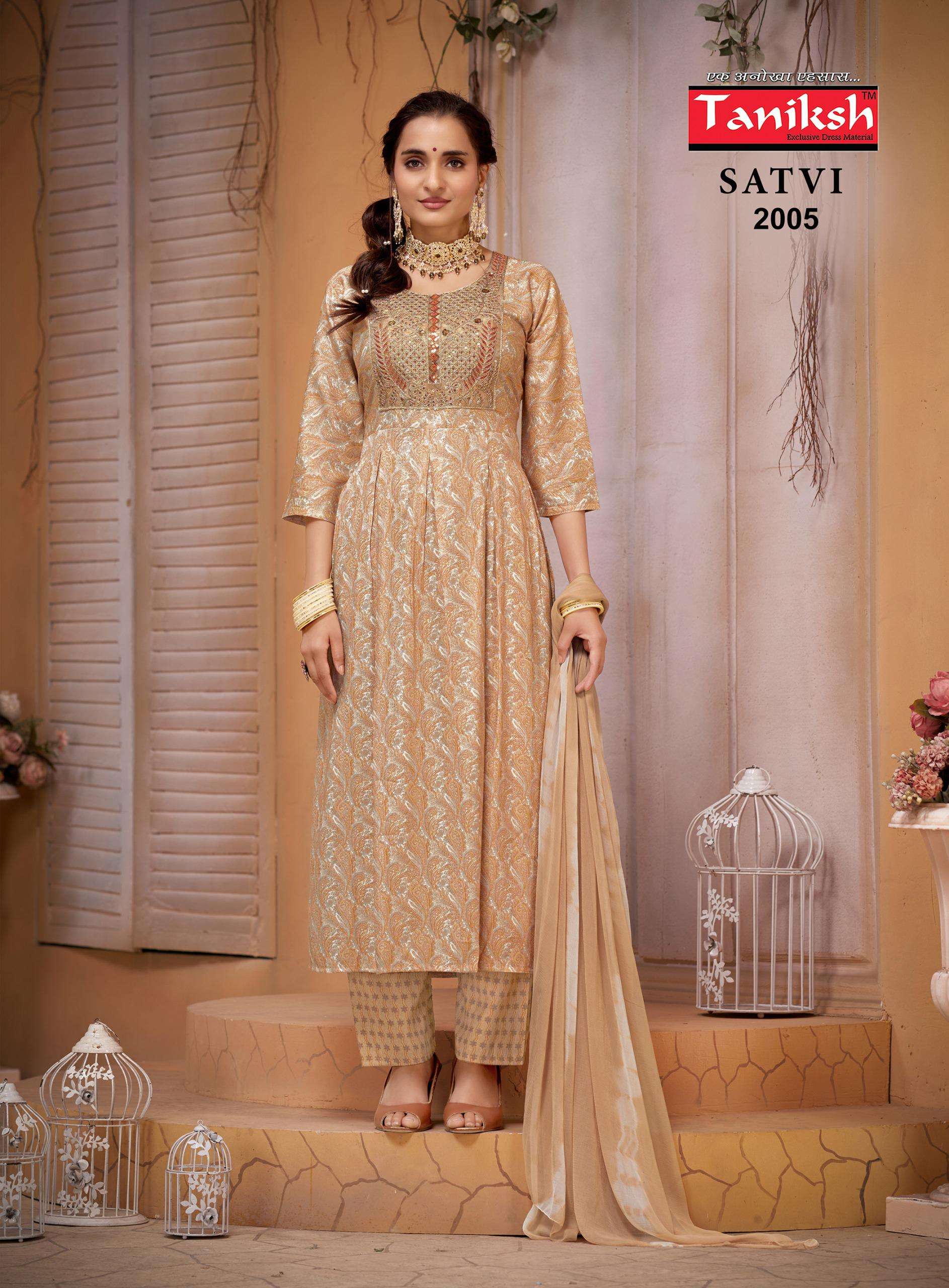 TANIKSH SATVI vol - 2 Kurti Wholesale catalog