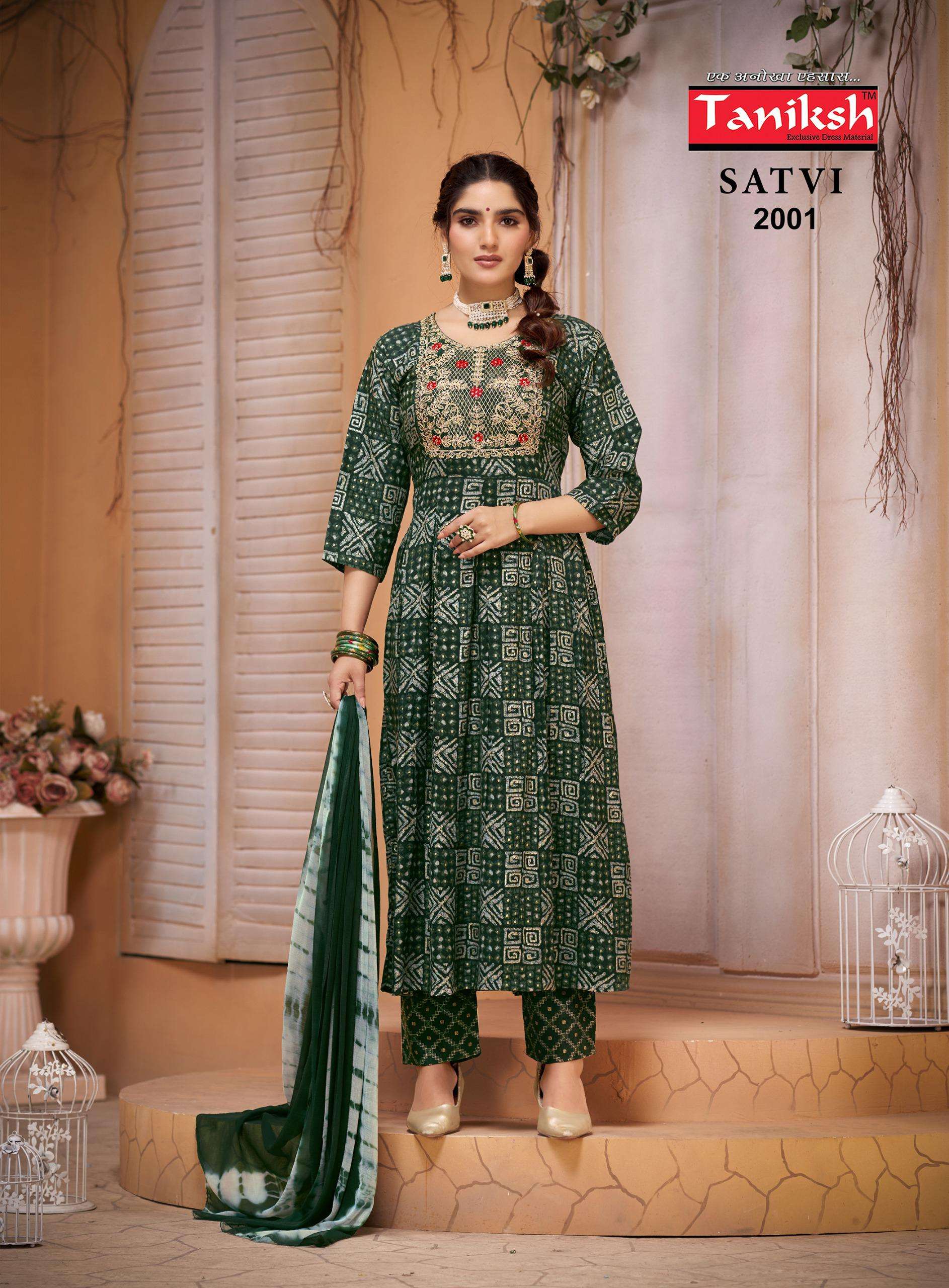 TANIKSH SATVI vol - 2 Kurti Wholesale catalog