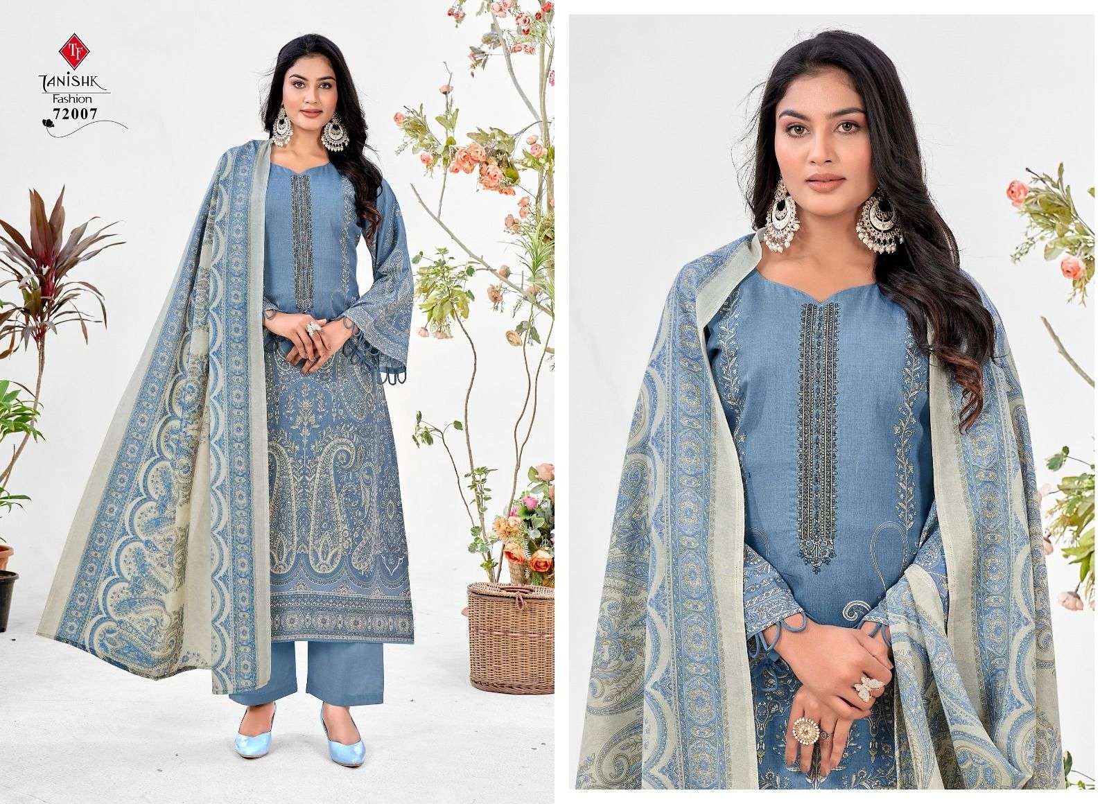 TANISHK FASHION MEHRAAZ6-LAWN Salwar Kameez Wholesale catalog