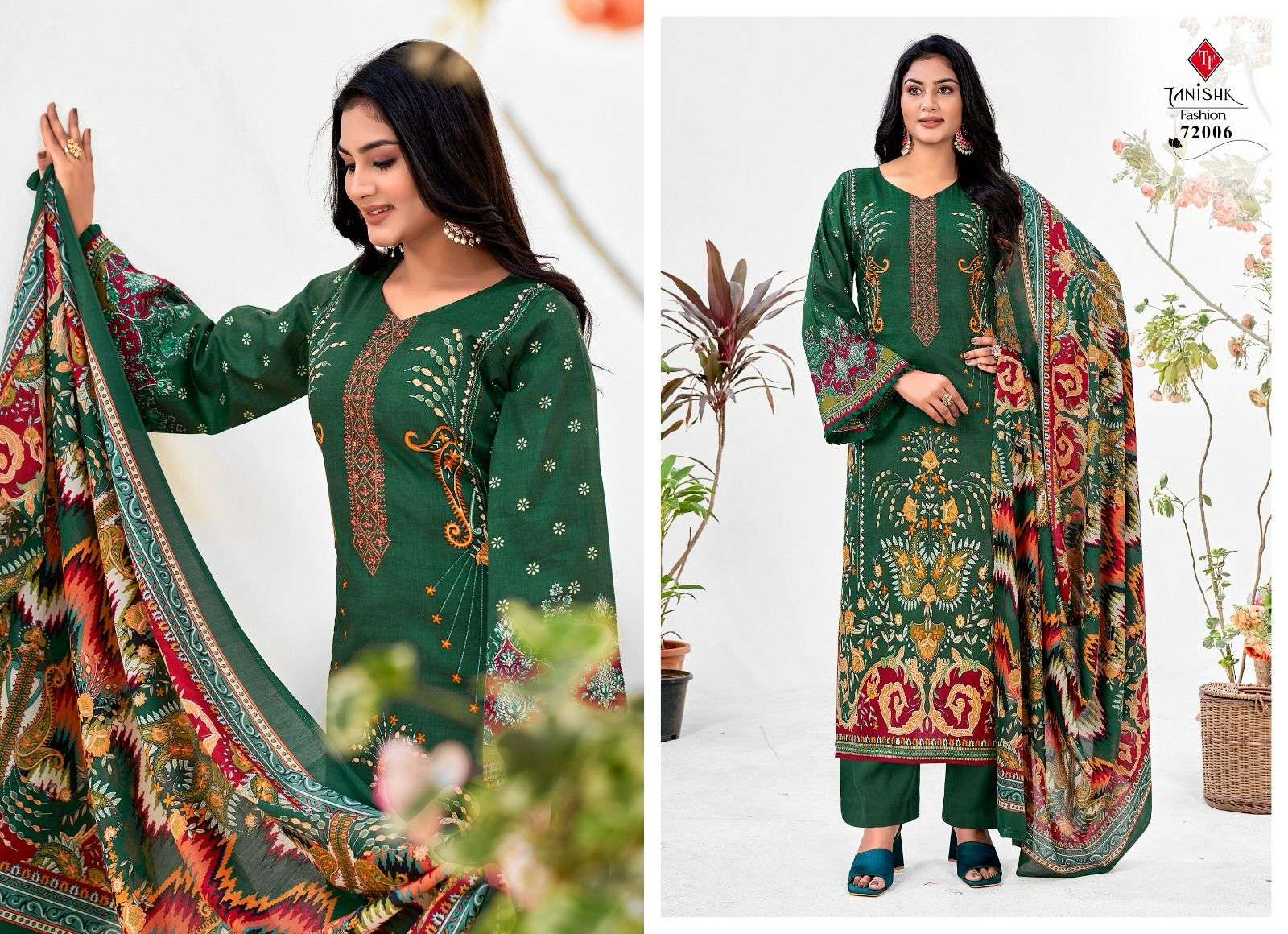 TANISHK FASHION MEHRAAZ6-LAWN Salwar Kameez Wholesale catalog