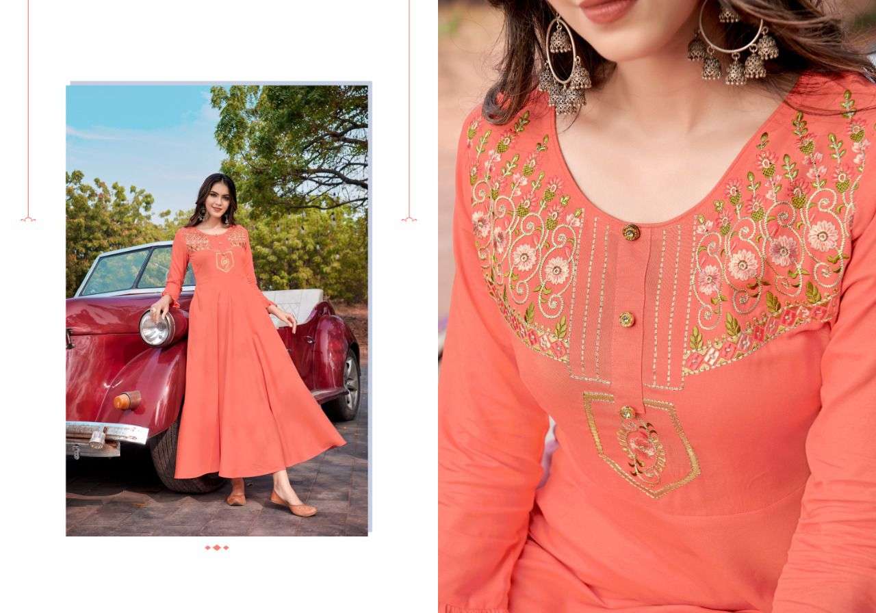 Vardan Designer Ravia Vol- 2 Kurti Wholesale catalog