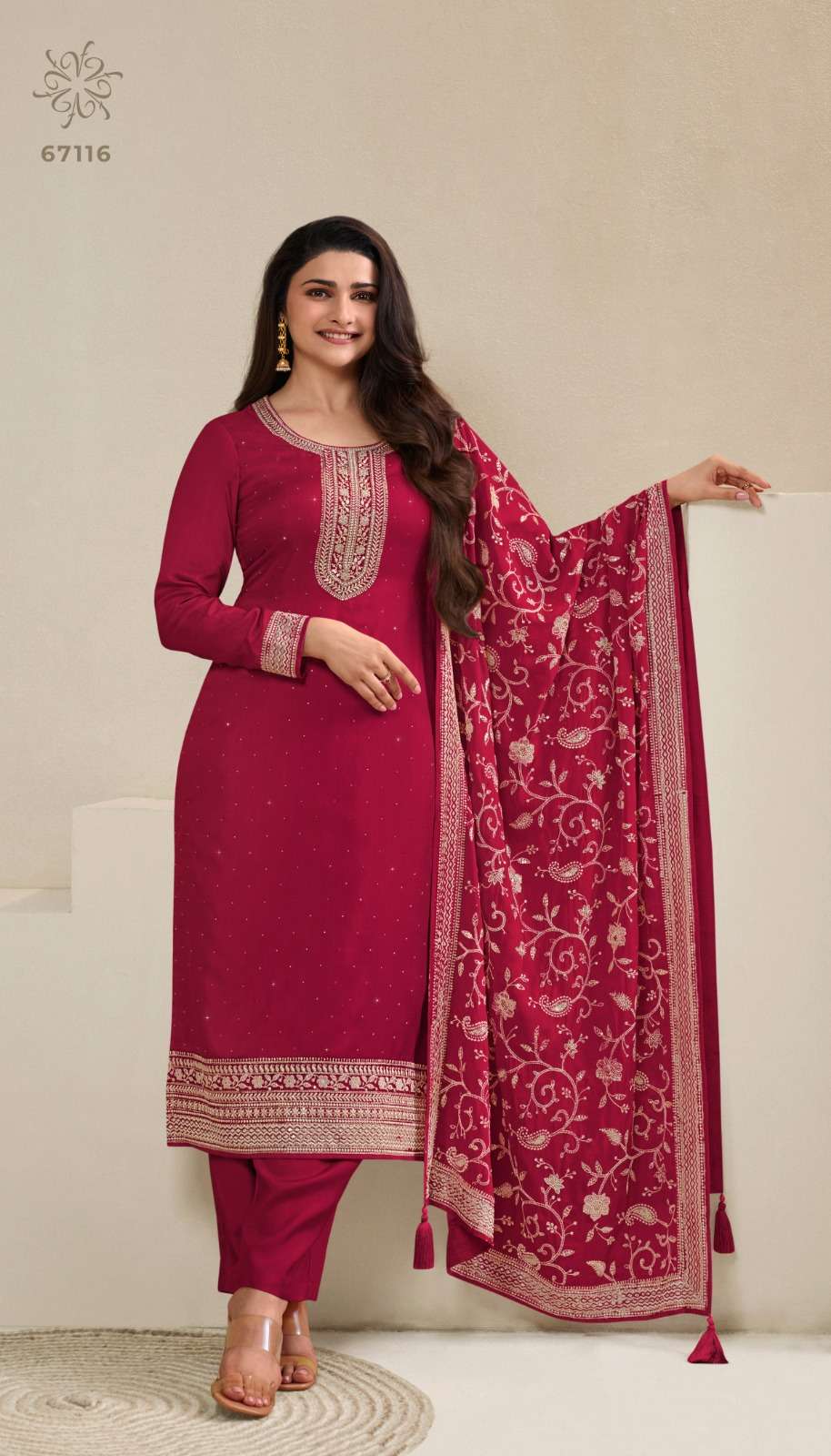 Vinay Kuleesh Parul Colour Plus Salwar Kameez Wholesale catalog