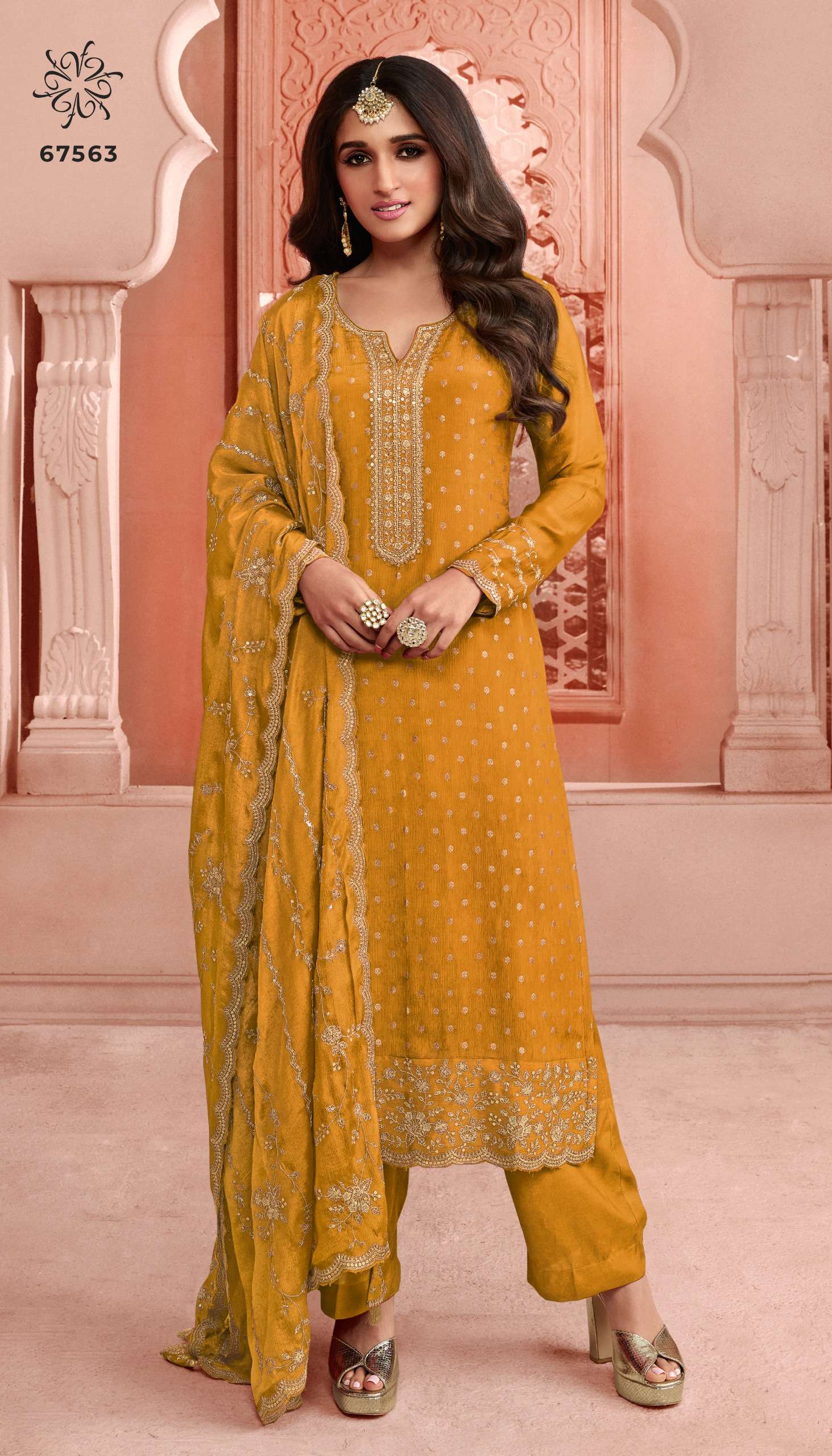 Vinay Kuleesh Swarnaa Colour Plus Salwar Kameez Wholesale catalog