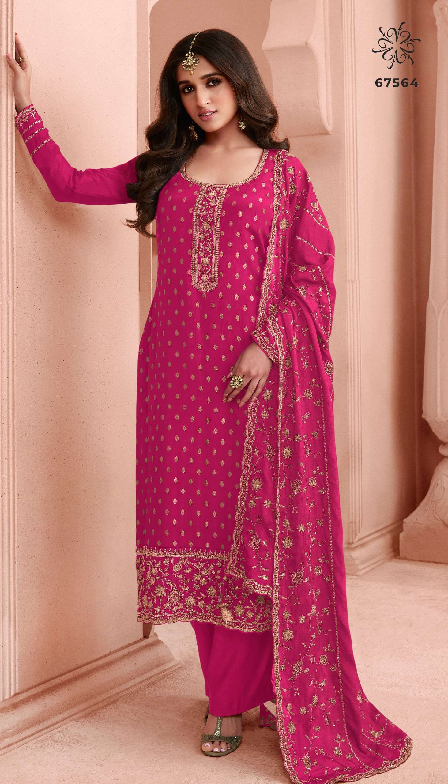 Vinay Kuleesh Swarnaa Colour Plus Salwar Kameez Wholesale catalog
