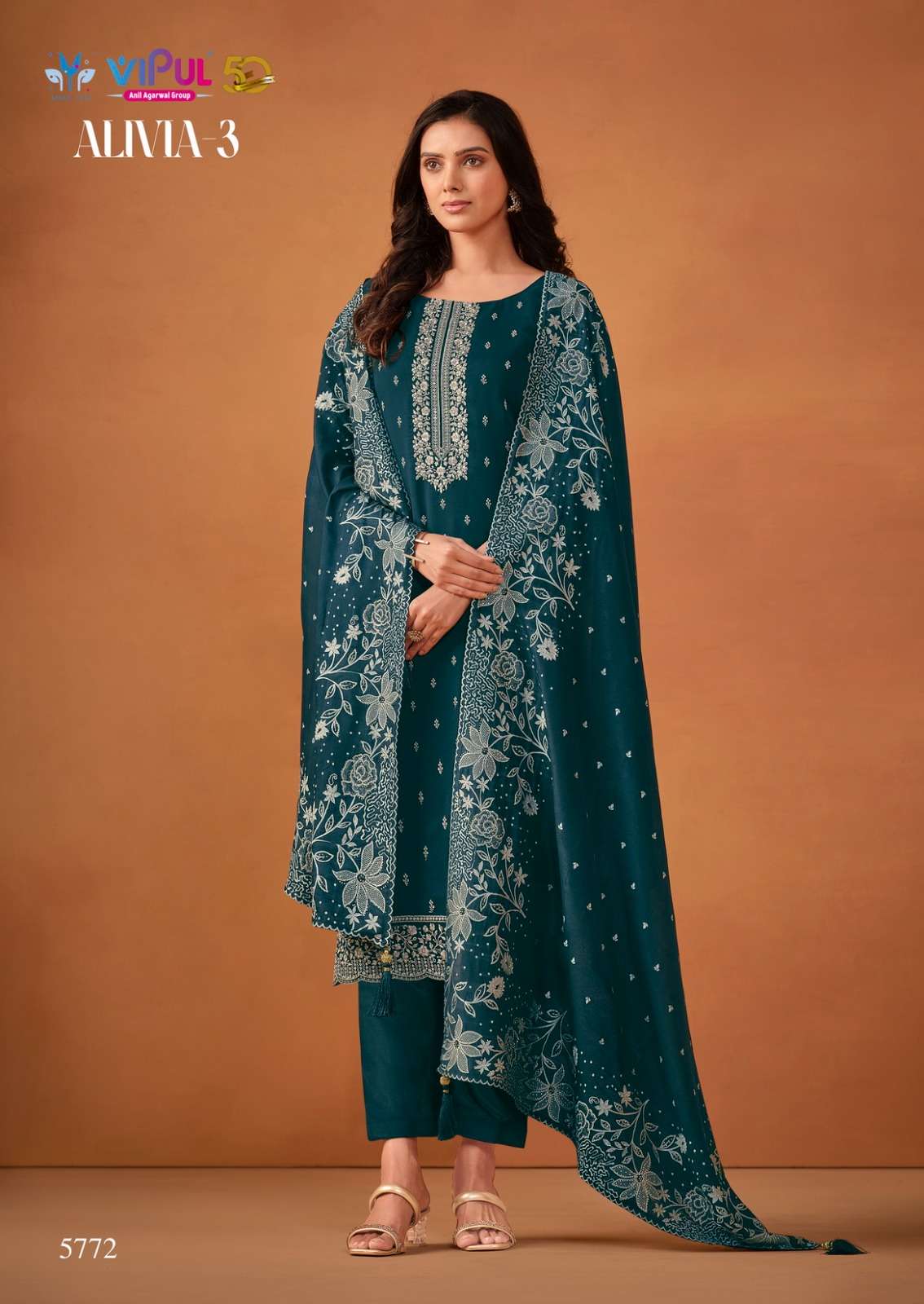 VIPUL ALIVIA-3 Salwar Kameez Wholesale catalog