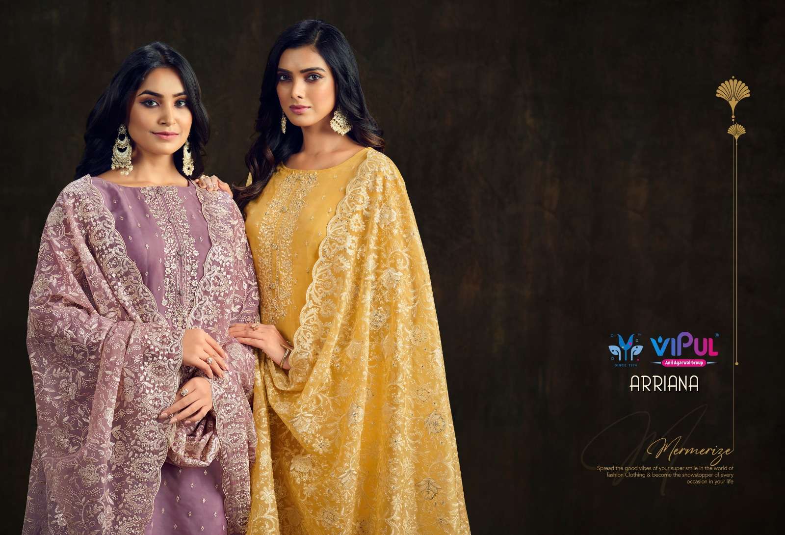 Vipul ARRIANA Salwar Suits Wholesale catalog