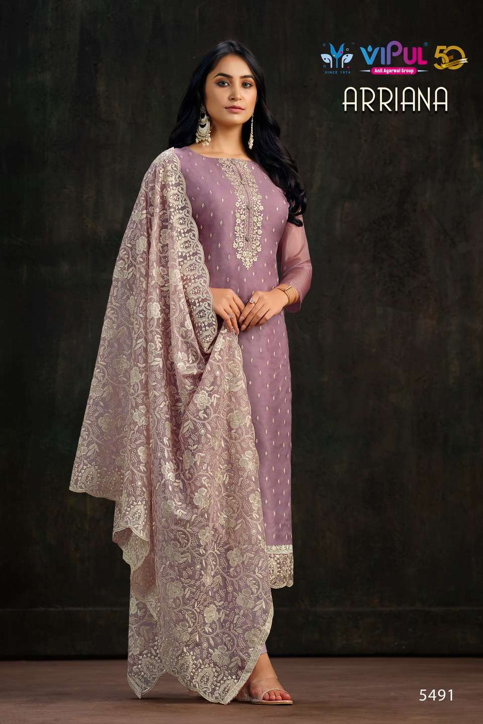 Vipul ARRIANA Salwar Suits Wholesale catalog