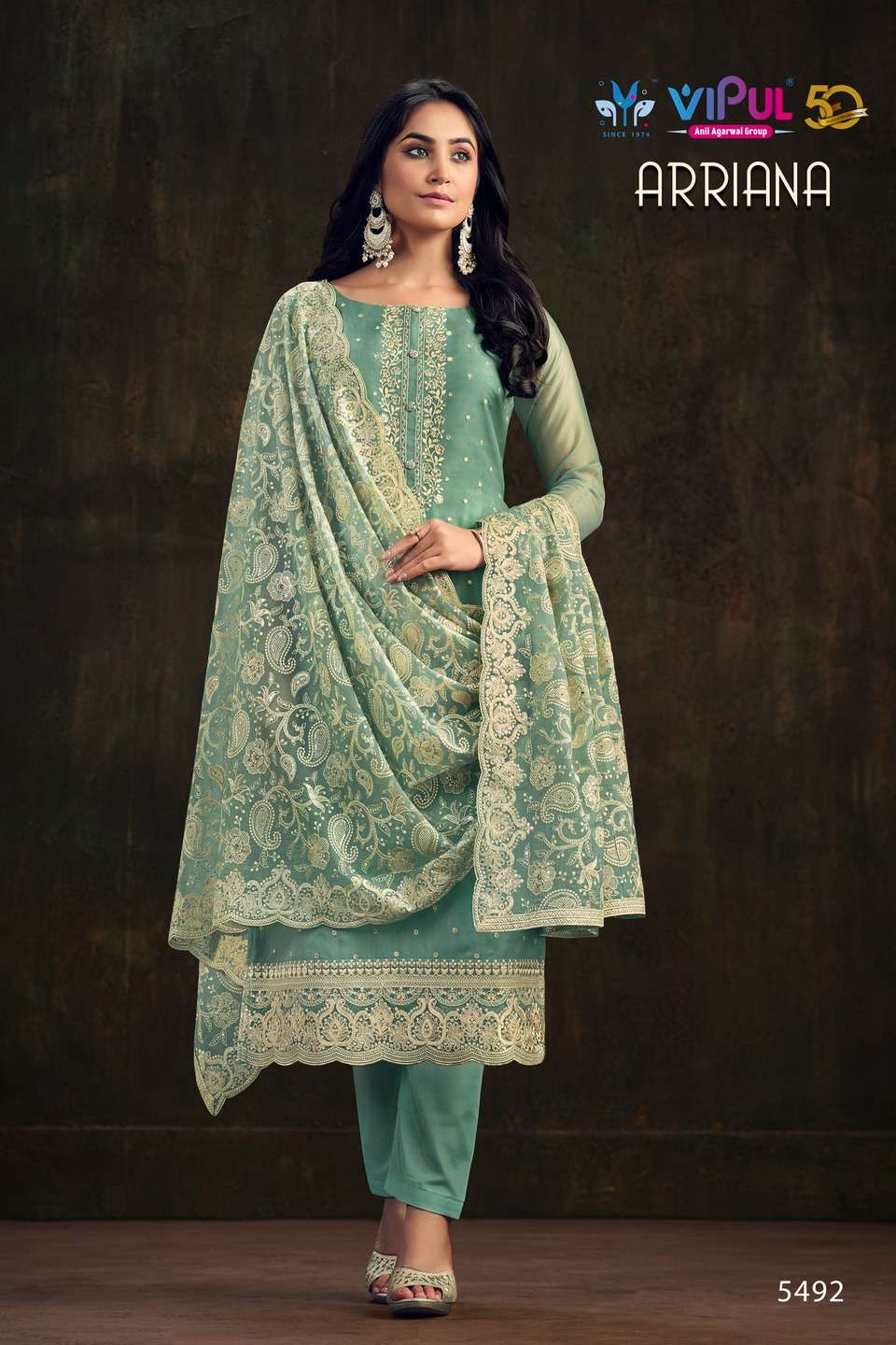 Vipul ARRIANA Salwar Suits Wholesale catalog