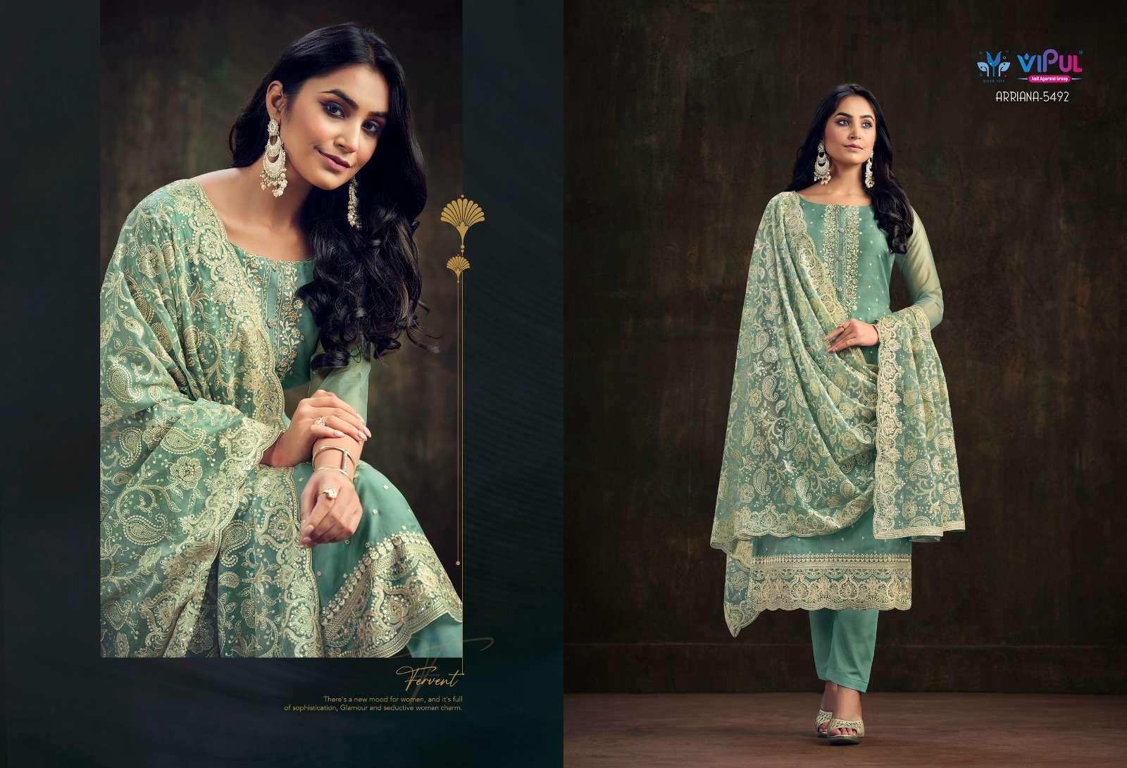 Vipul ARRIANA Salwar Suits Wholesale catalog