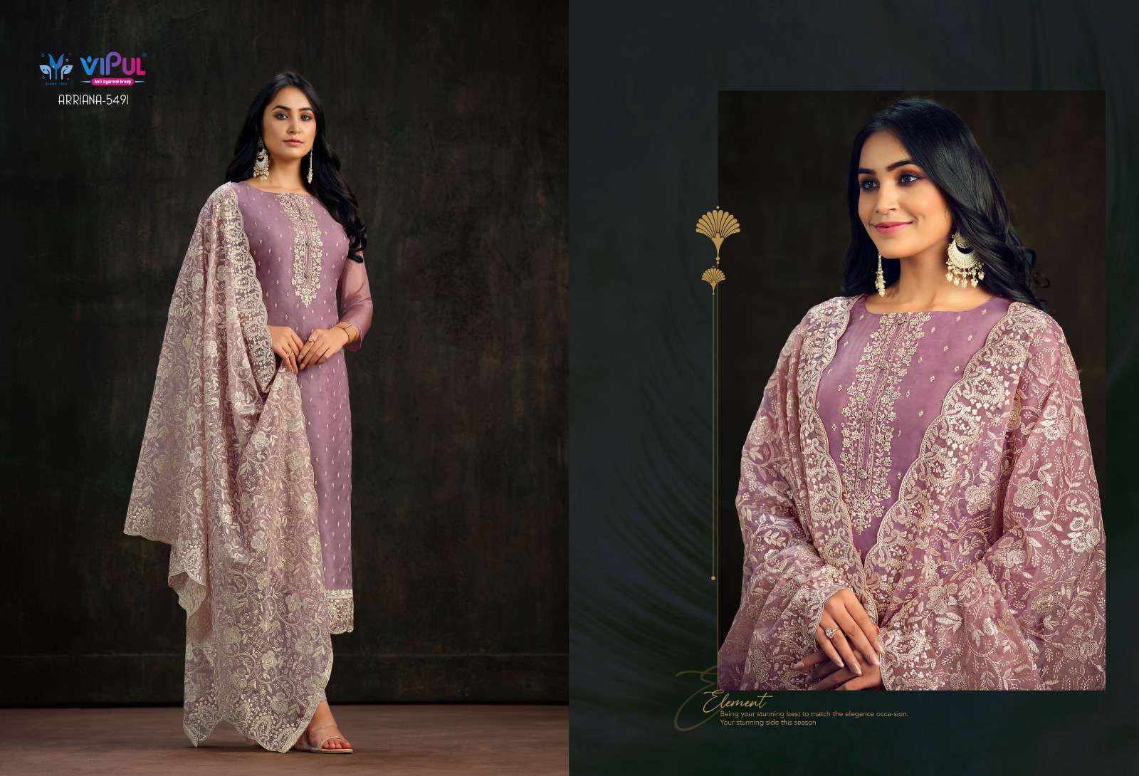 Vipul ARRIANA Salwar Suits Wholesale catalog