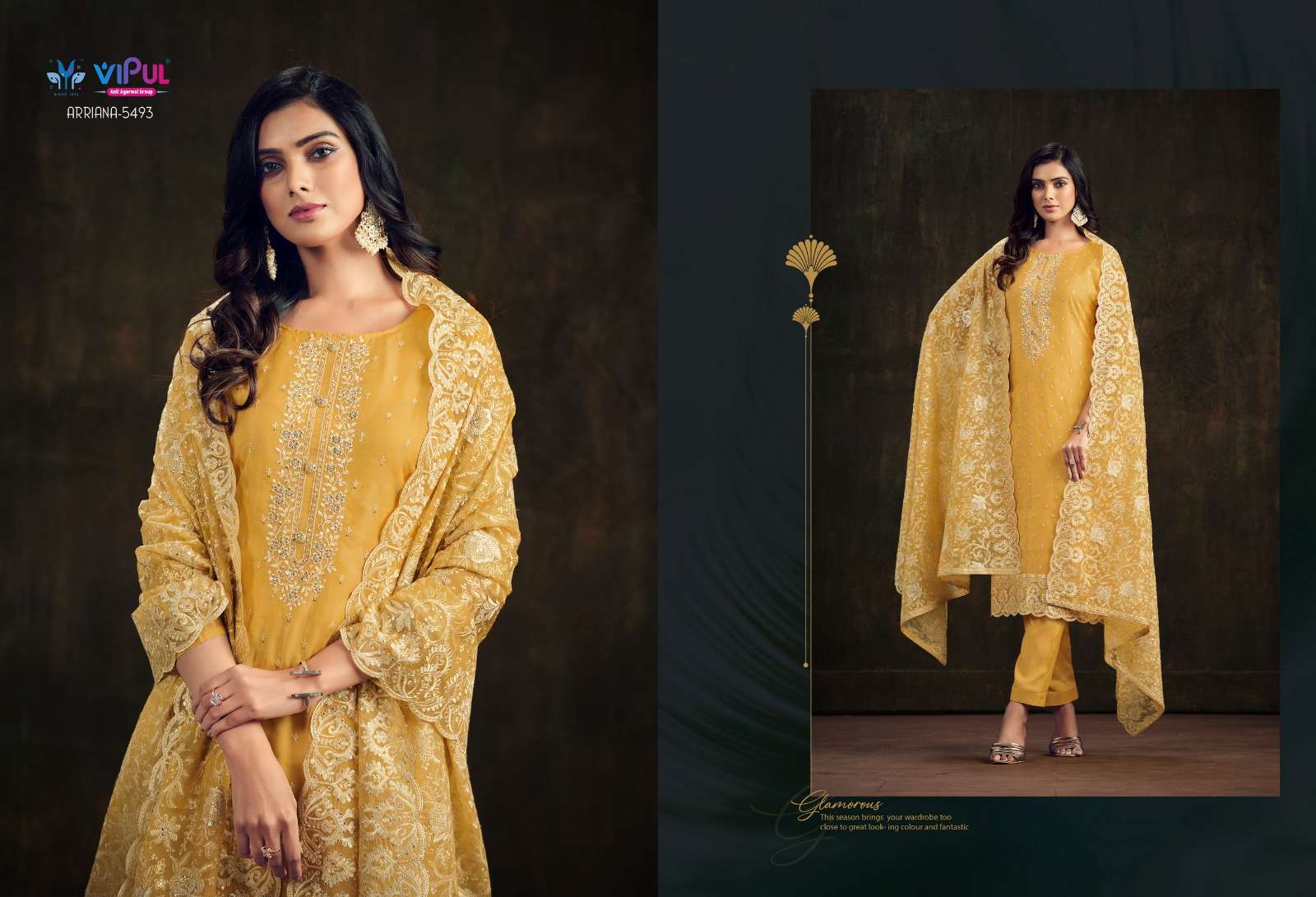 Vipul ARRIANA Salwar Suits Wholesale catalog