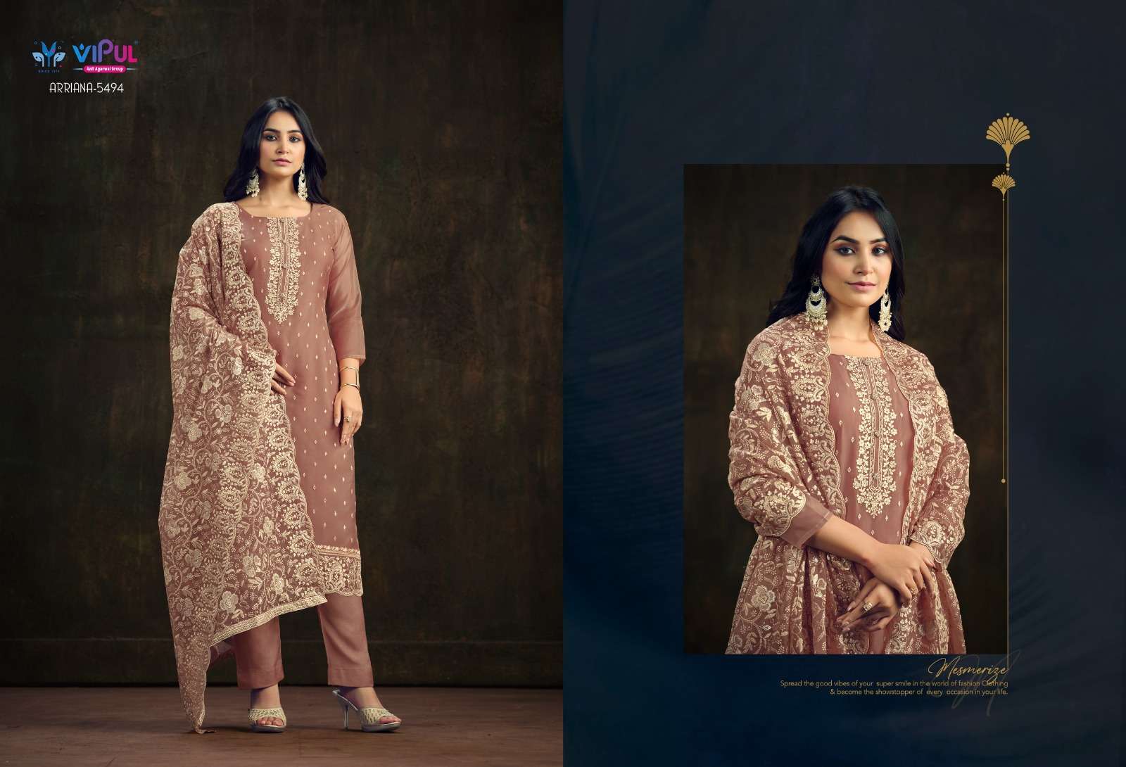 Vipul ARRIANA Salwar Suits Wholesale catalog