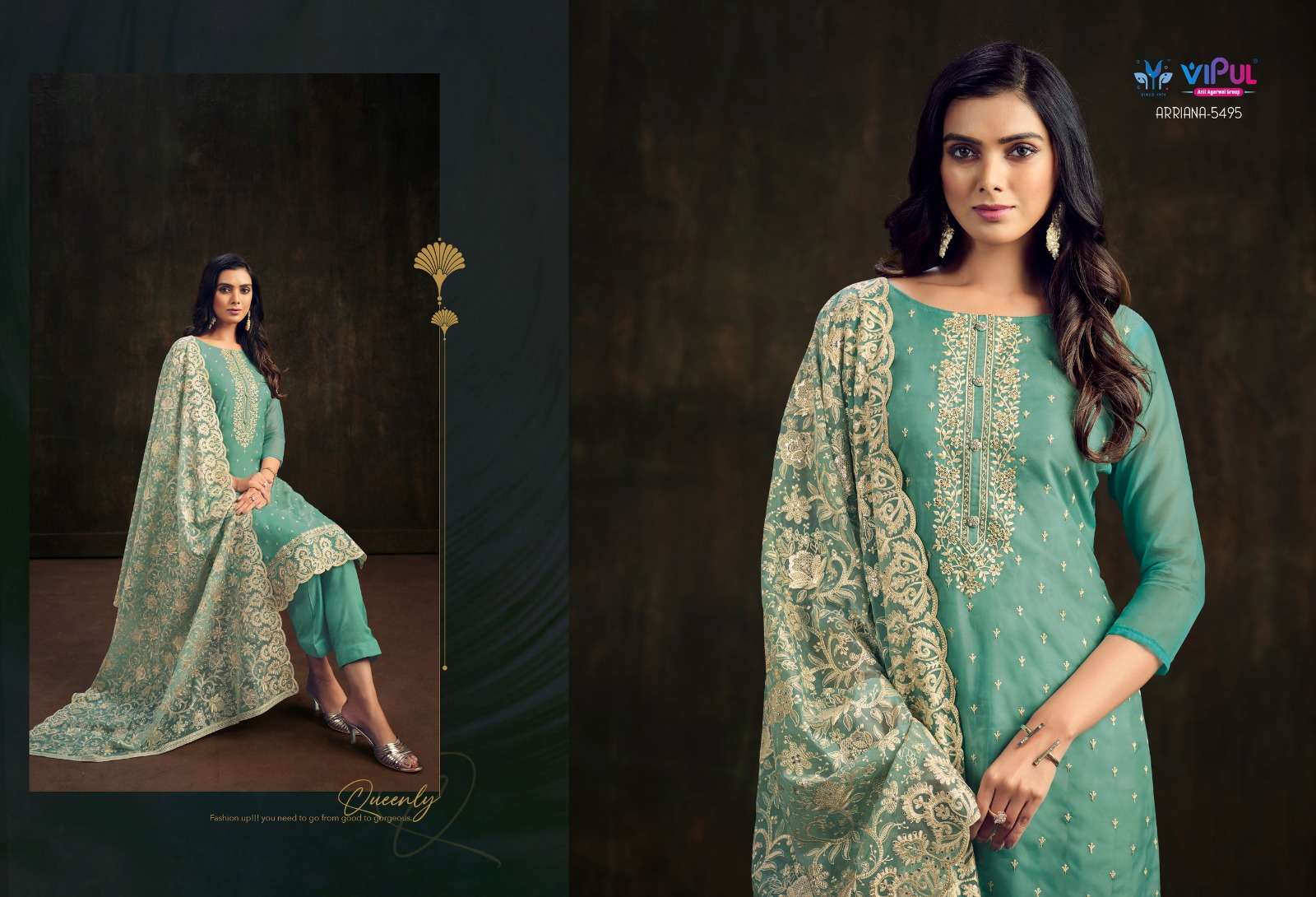 Vipul ARRIANA Salwar Suits Wholesale catalog