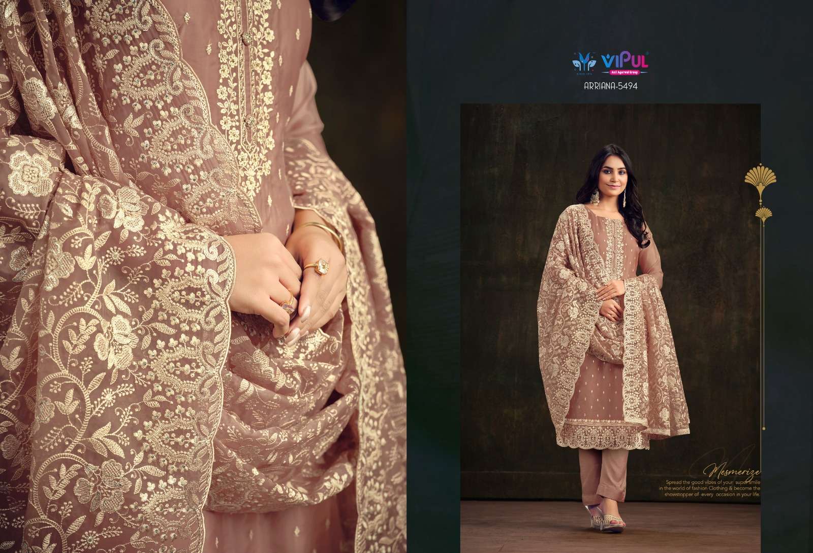 Vipul ARRIANA Salwar Suits Wholesale catalog