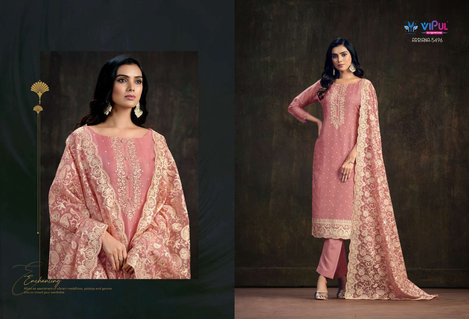 Vipul ARRIANA Salwar Suits Wholesale catalog
