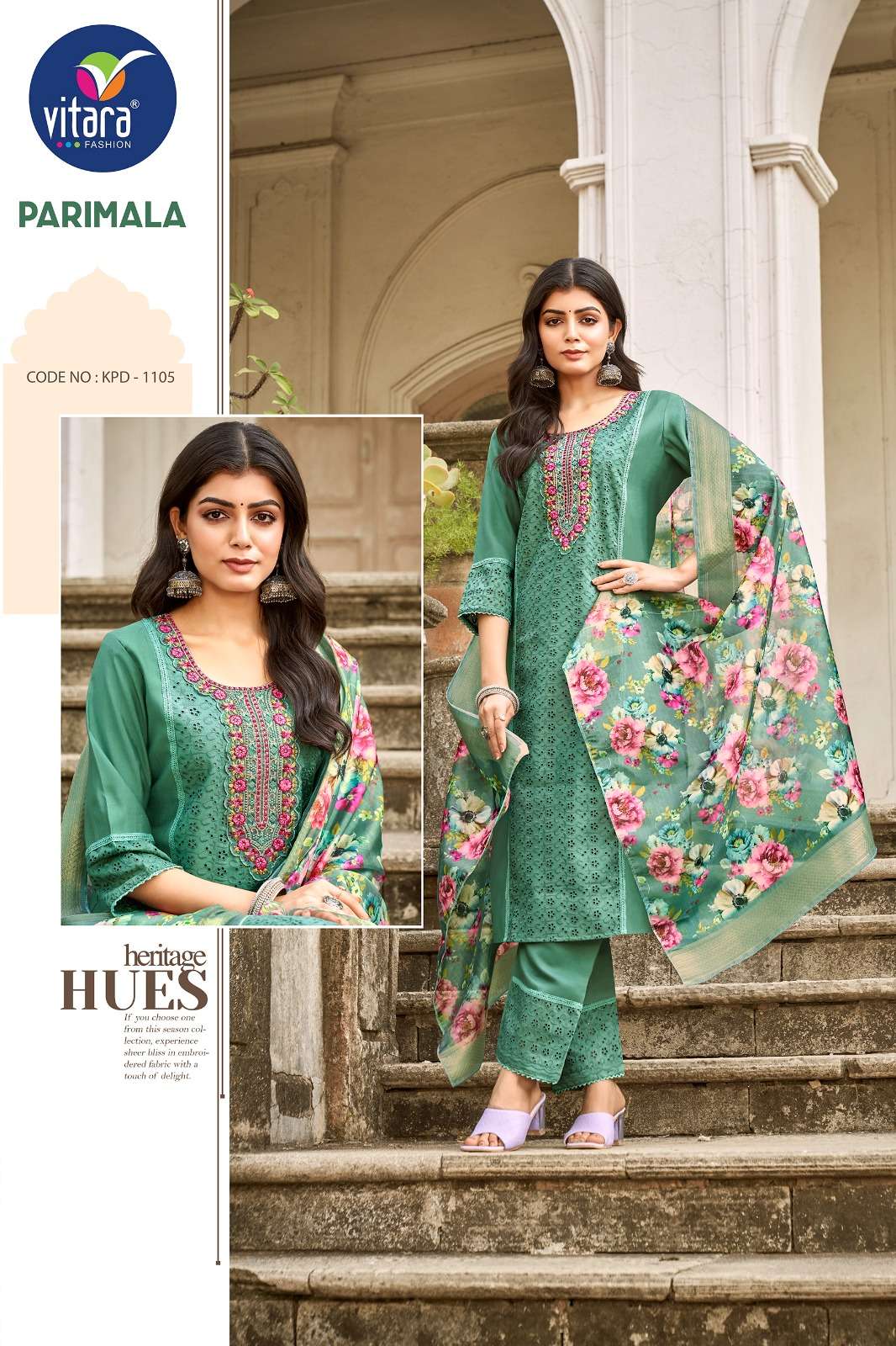 Vitara fashion PARIMALA vol -2 Kurti Wholesale catalog