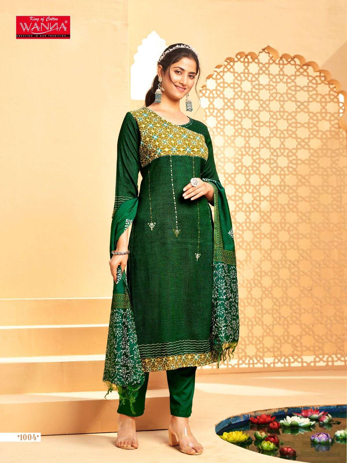 Wanna AJRAKH Kurti Wholesale catalog