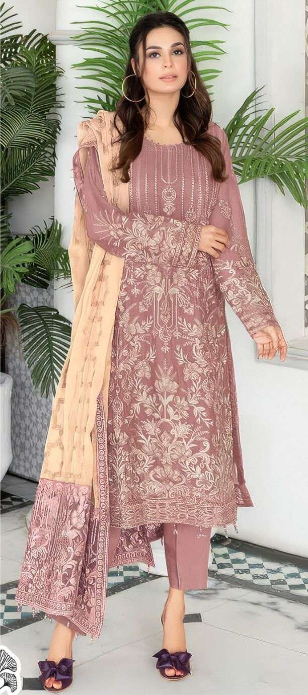 Zaha Aafreeda Vol 2 Georgette Salwar Kameez Wholesale catalog