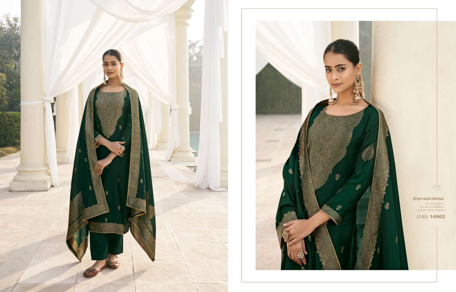 Zisa Silky 4 Silk Designer Salwar Kameez Wholesale catalog