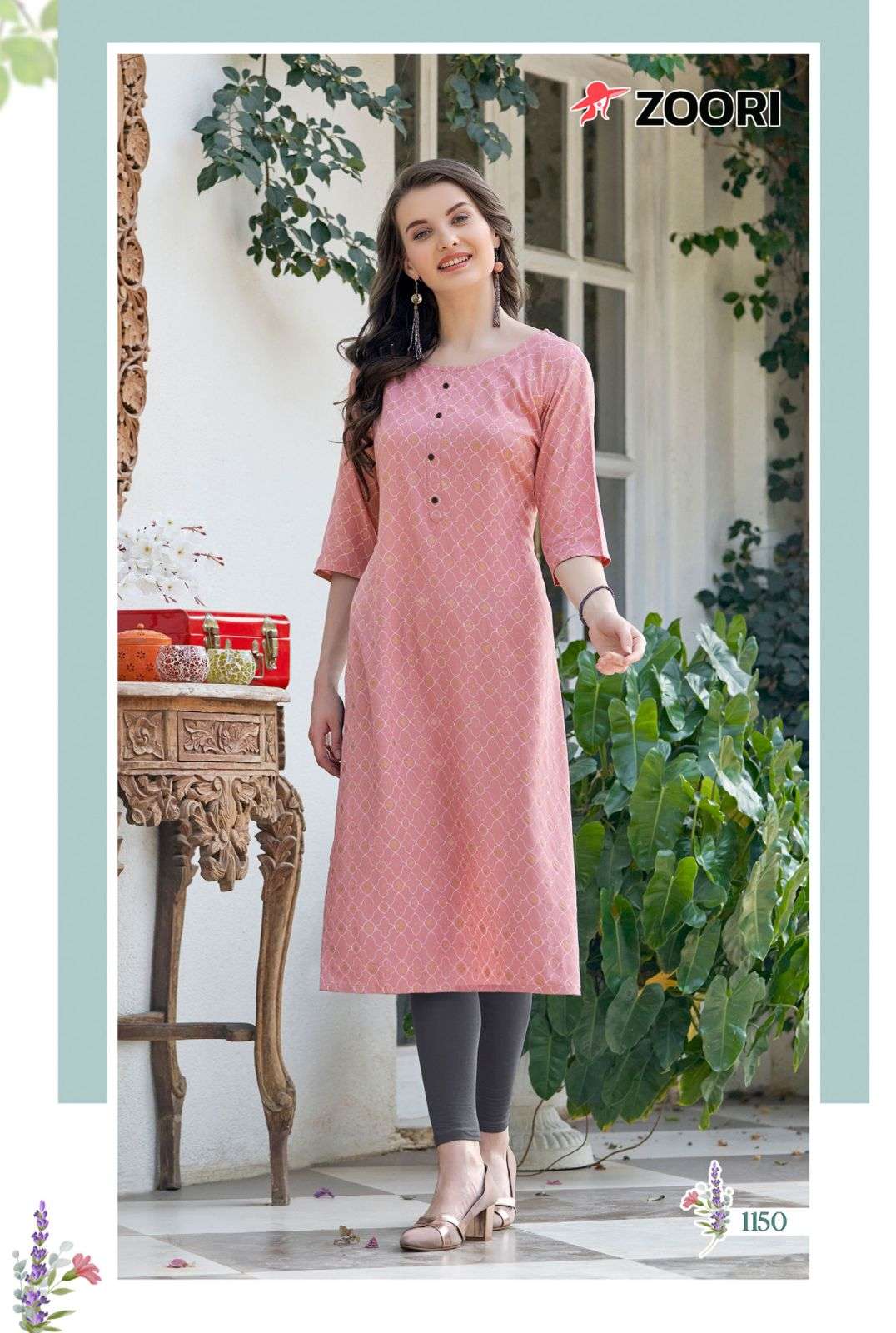 ZOORI Akshara Vol 25 Kurti Wholesale catalog