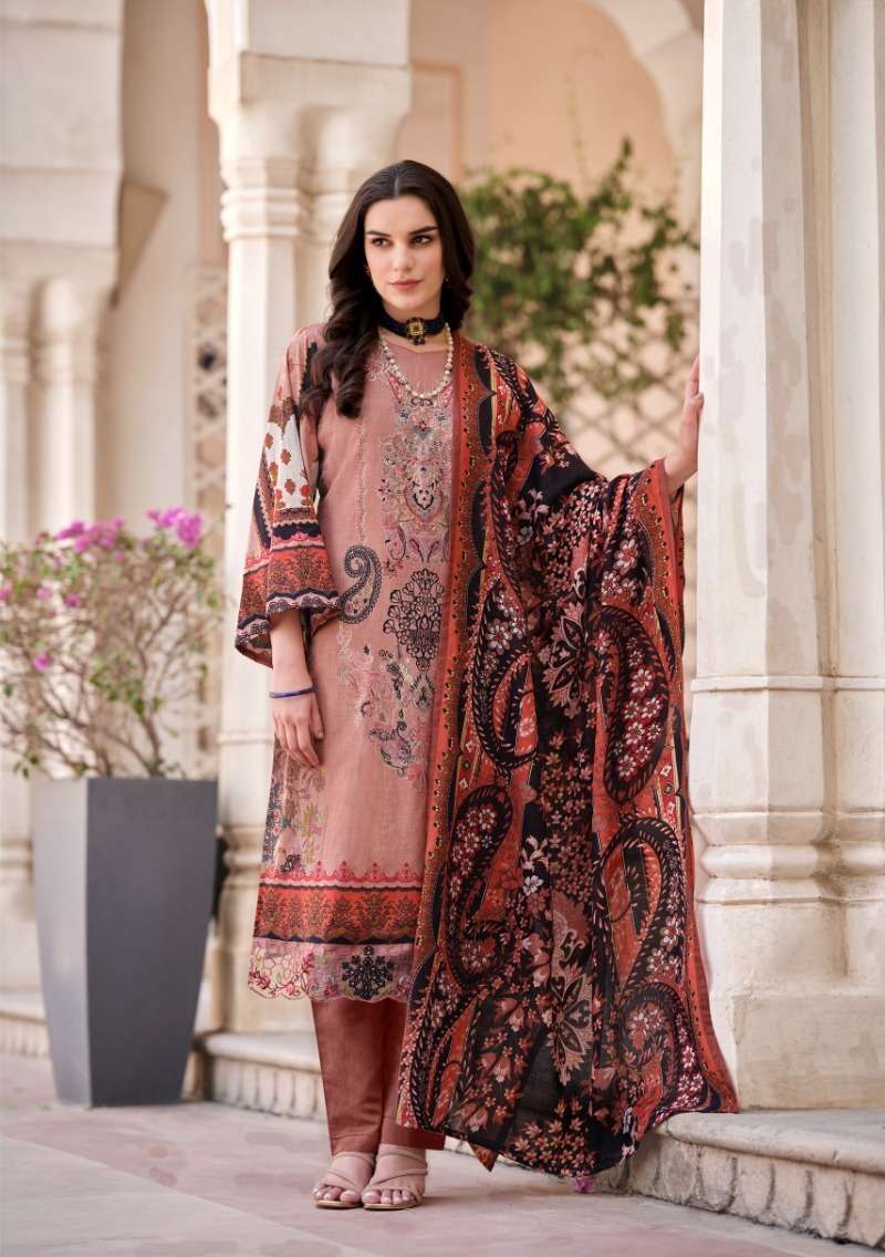 Zulfat Gulrez Exclusive Designer Dress Material Wholesale catalog