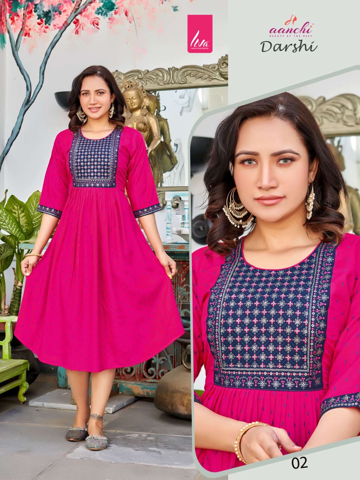 Aanchi DARSHI Kurti Wholesale catalog