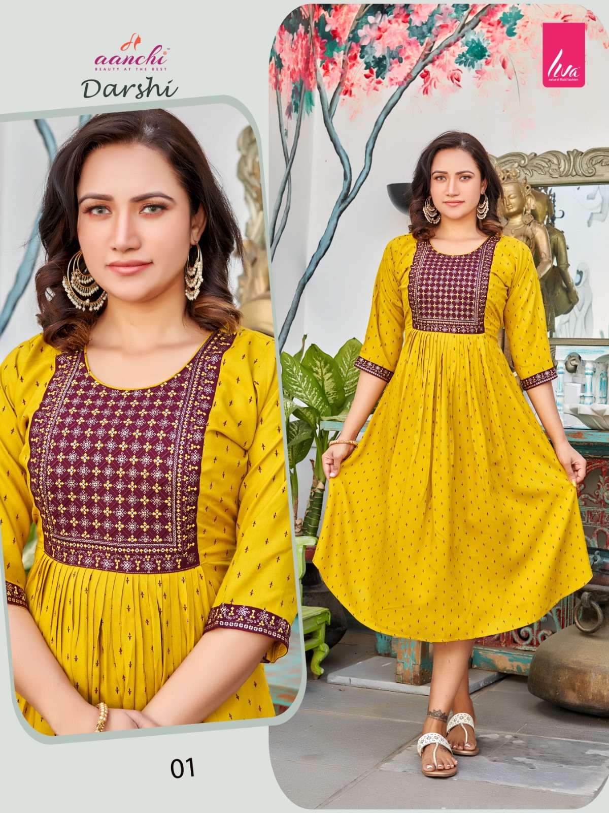 Aanchi DARSHI Kurti Wholesale catalog