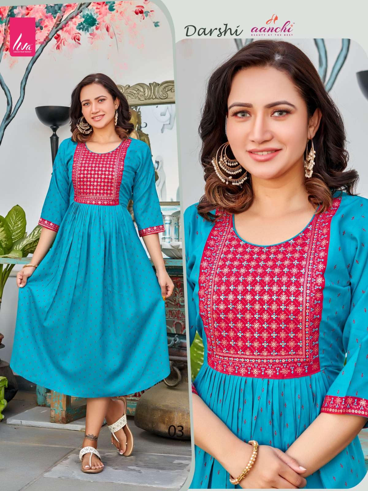 Aanchi DARSHI Kurti Wholesale catalog