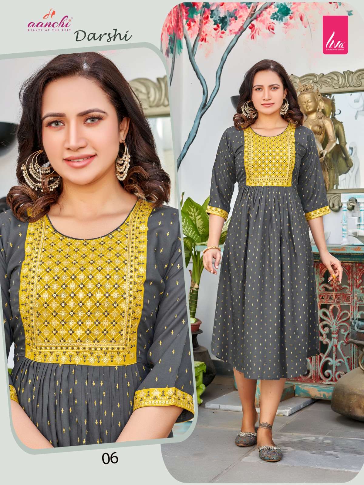 Aanchi DARSHI Kurti Wholesale catalog