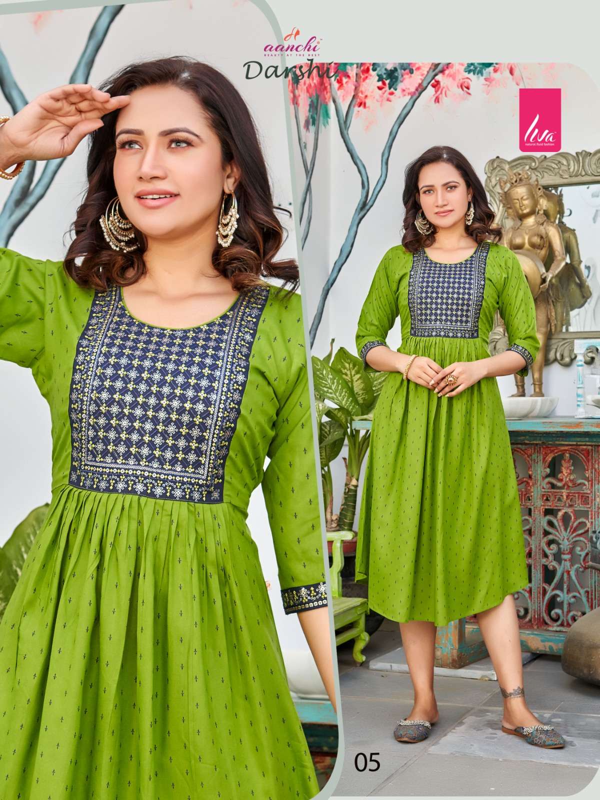 Aanchi DARSHI Kurti Wholesale catalog