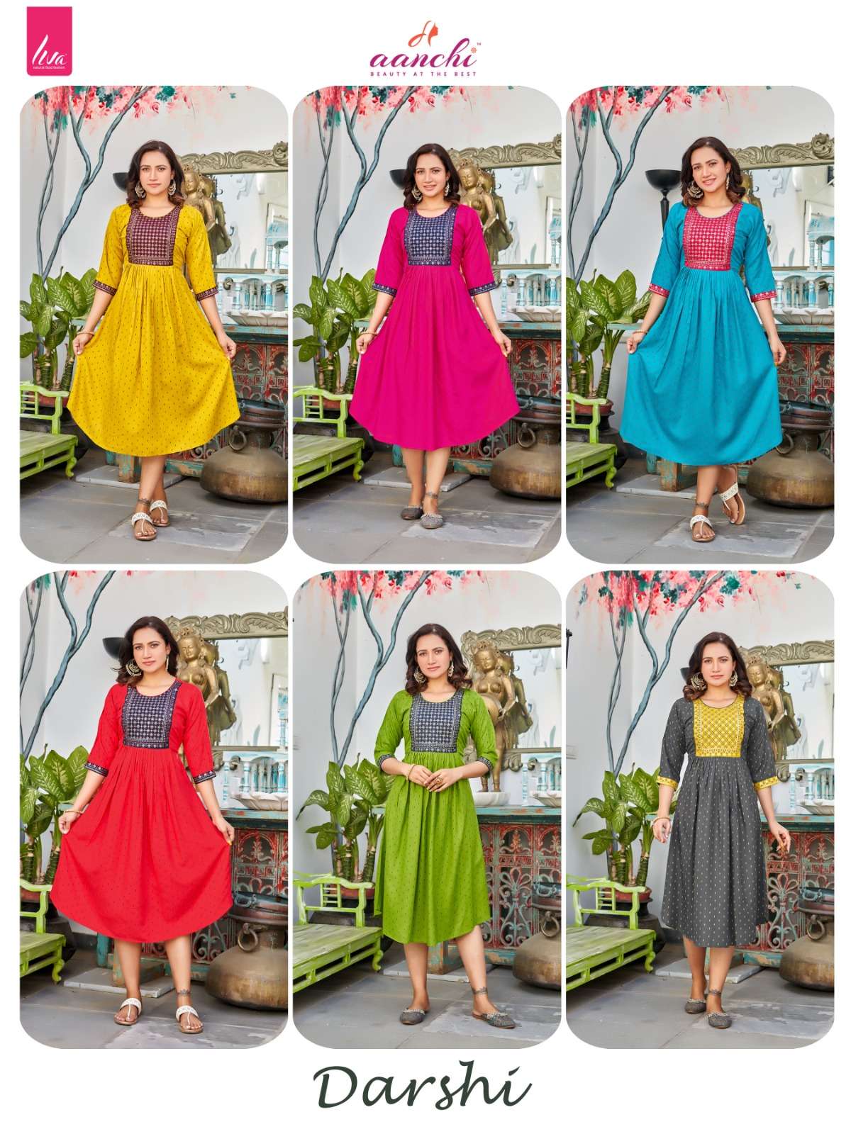 Aanchi DARSHI Kurti Wholesale catalog