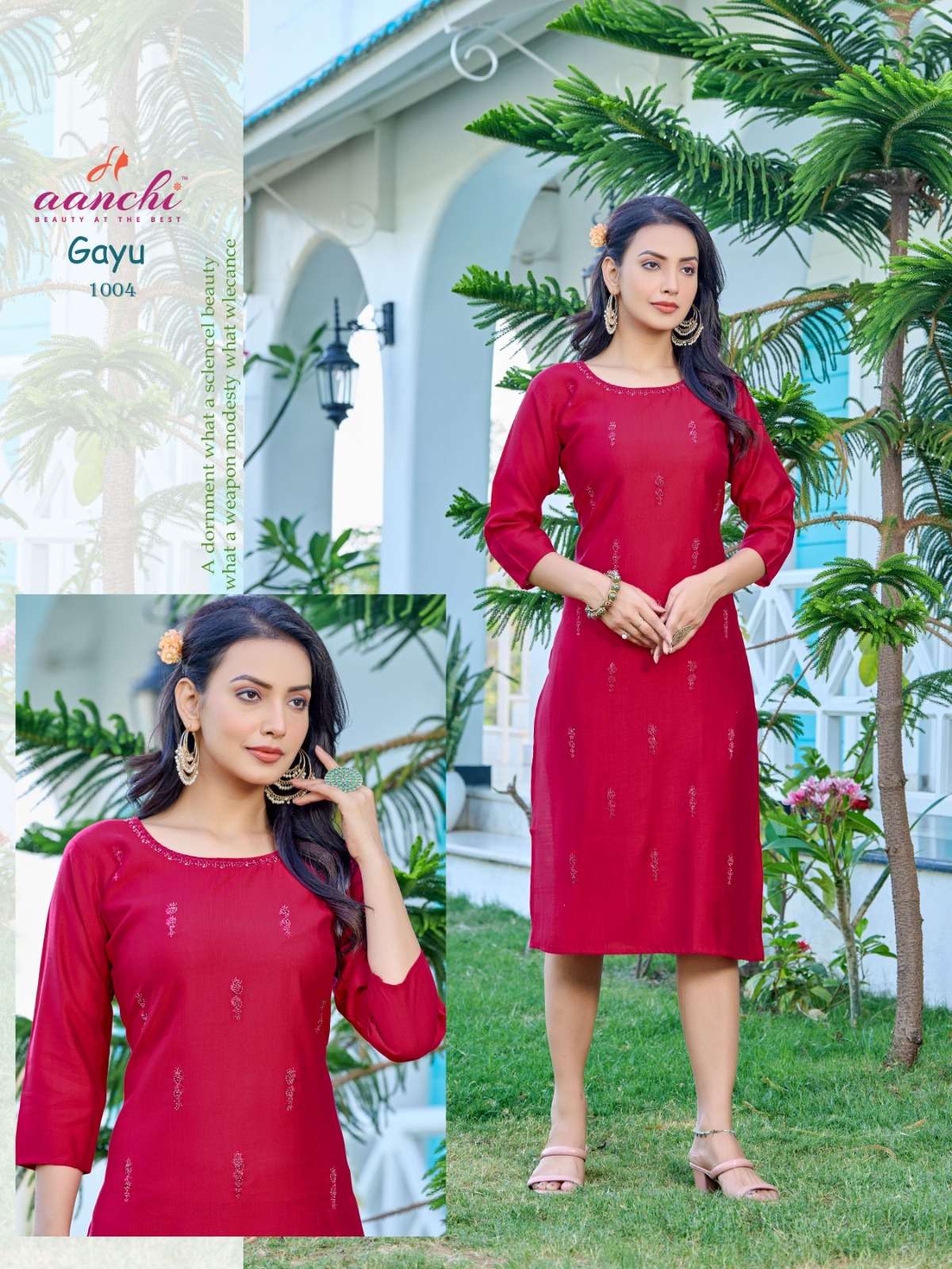 Aanchi GAYU Kurti Wholesale catalog