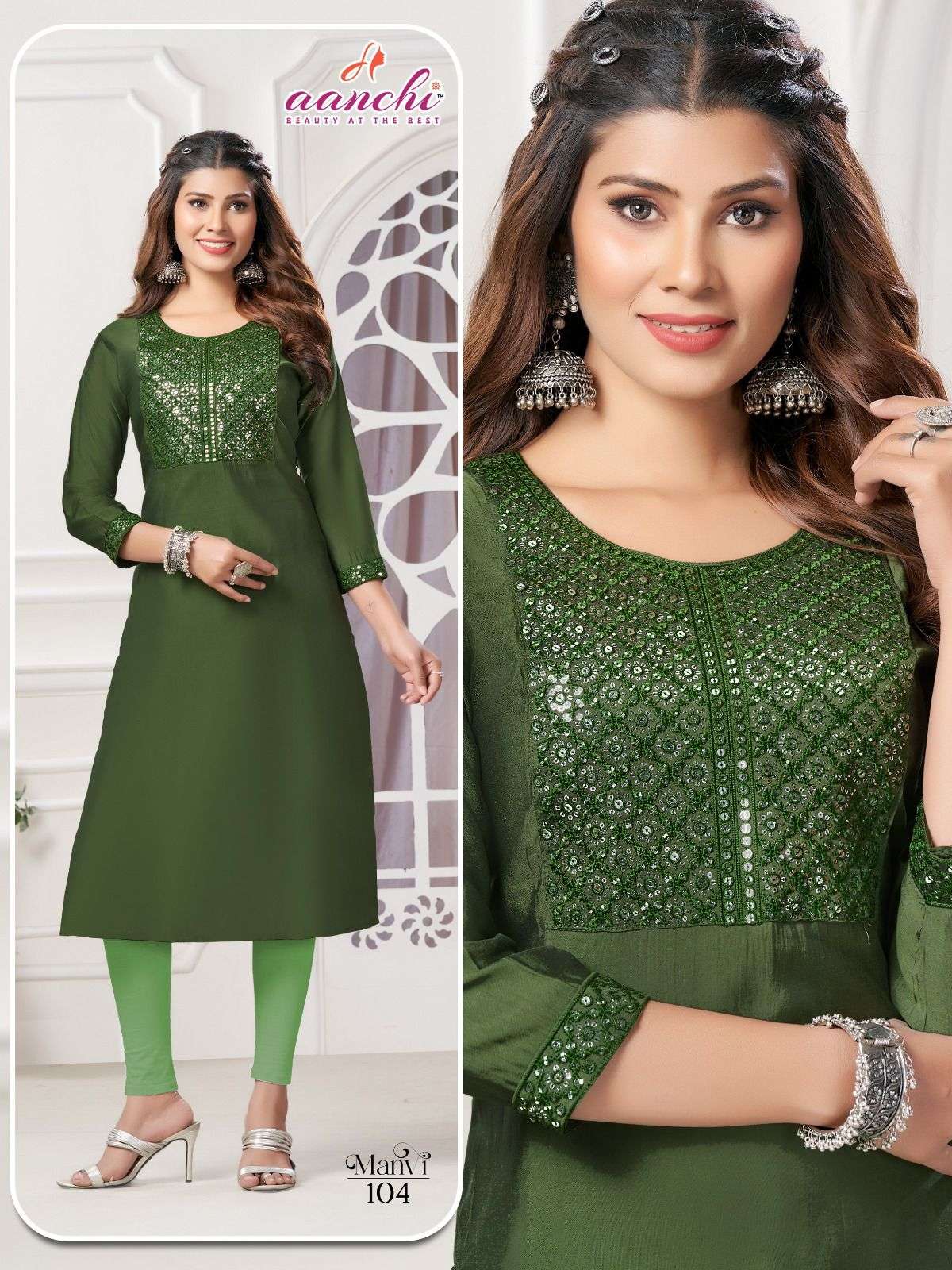 Aanchi MANVI Kurti Wholesale catalog