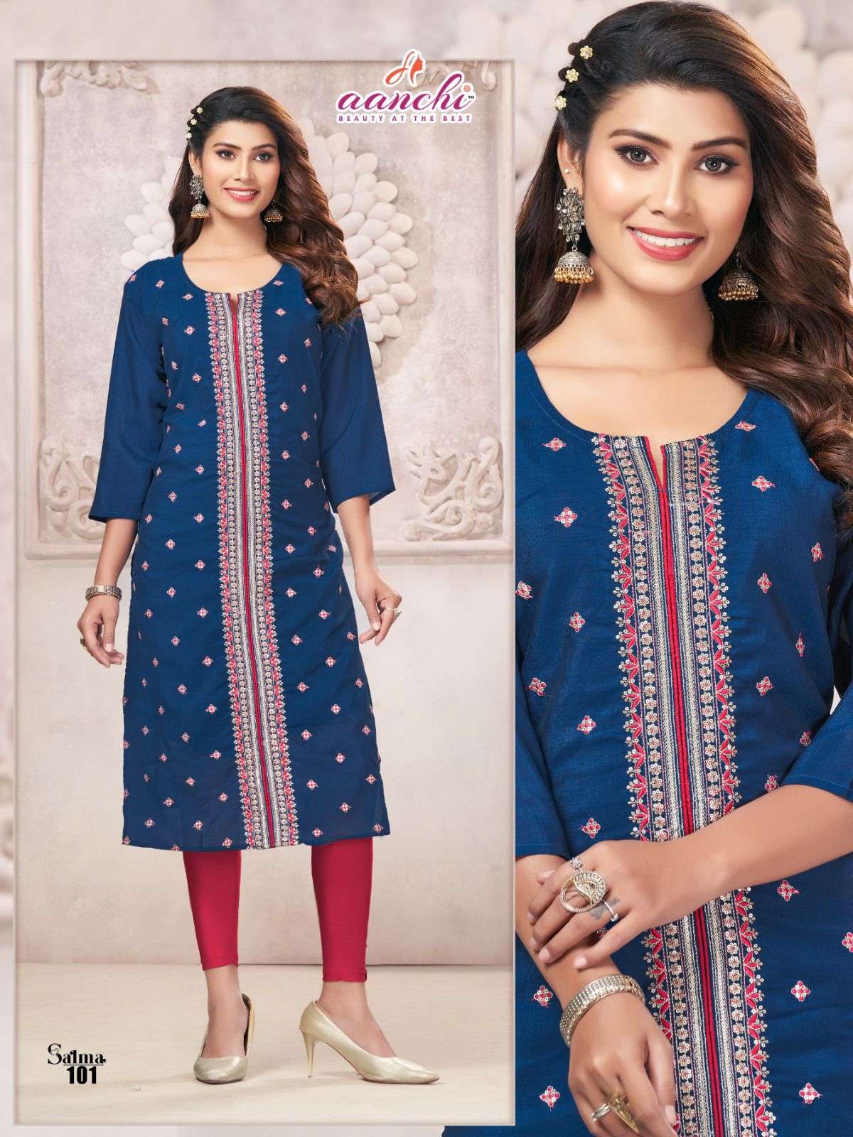 Aanchi SALMA Kurti Wholesale catalog
