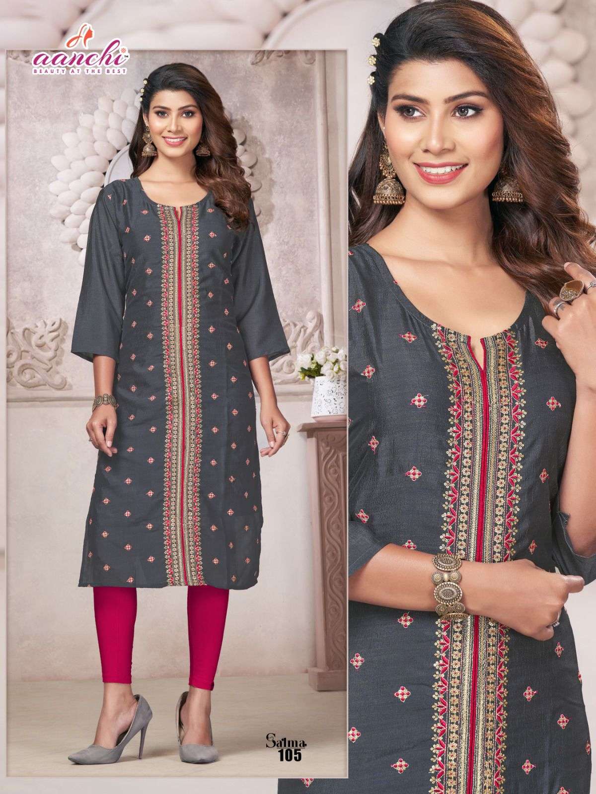 Aanchi SALMA Kurti Wholesale catalog