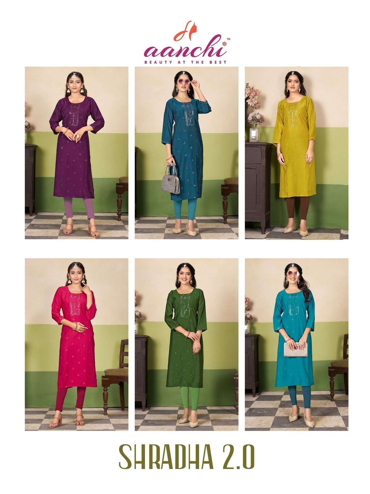 Aanchi SHRADHA-2.0 Kurti Wholesale catalog