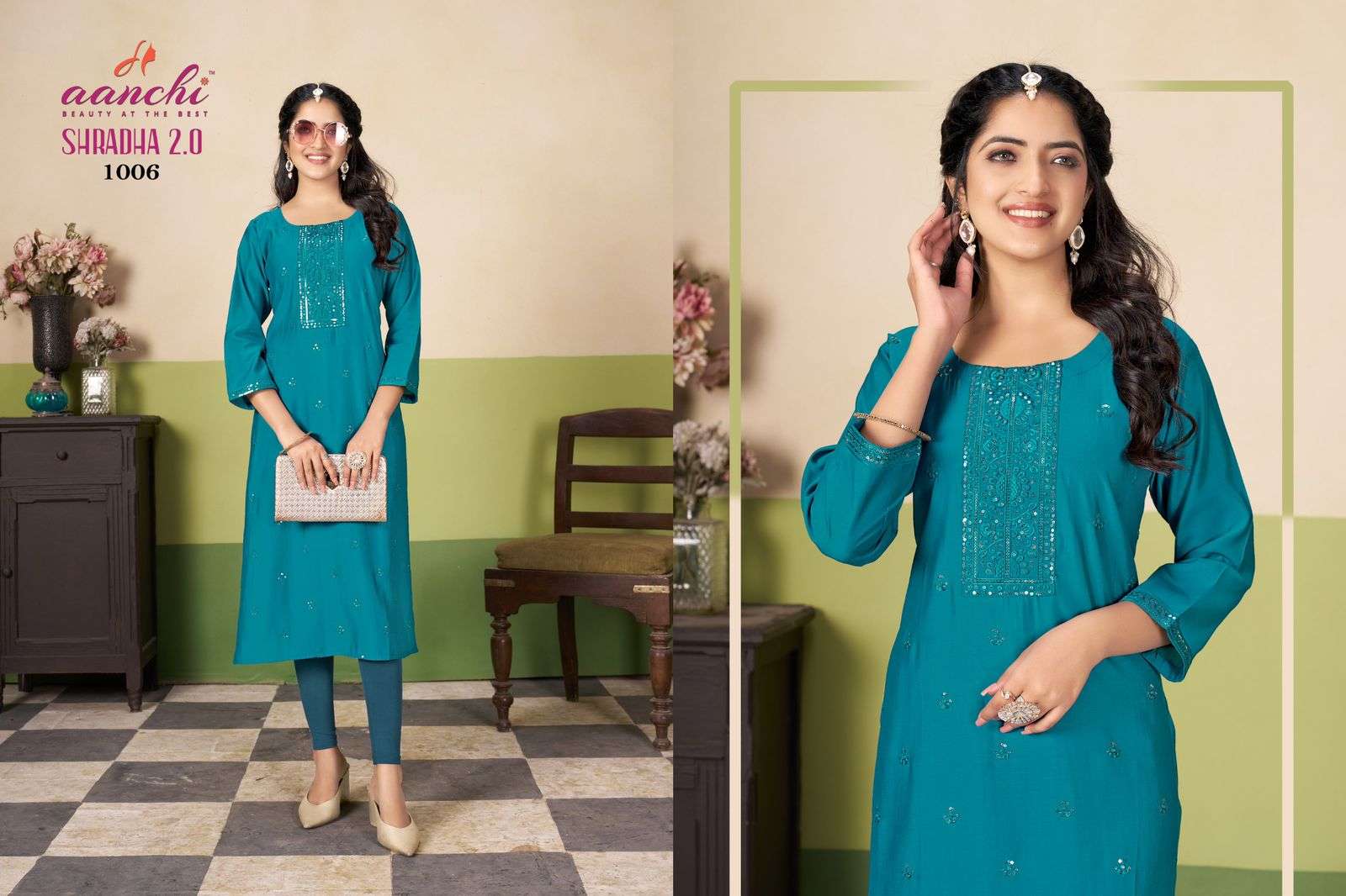 Aanchi SHRADHA-2.0 Kurti Wholesale catalog