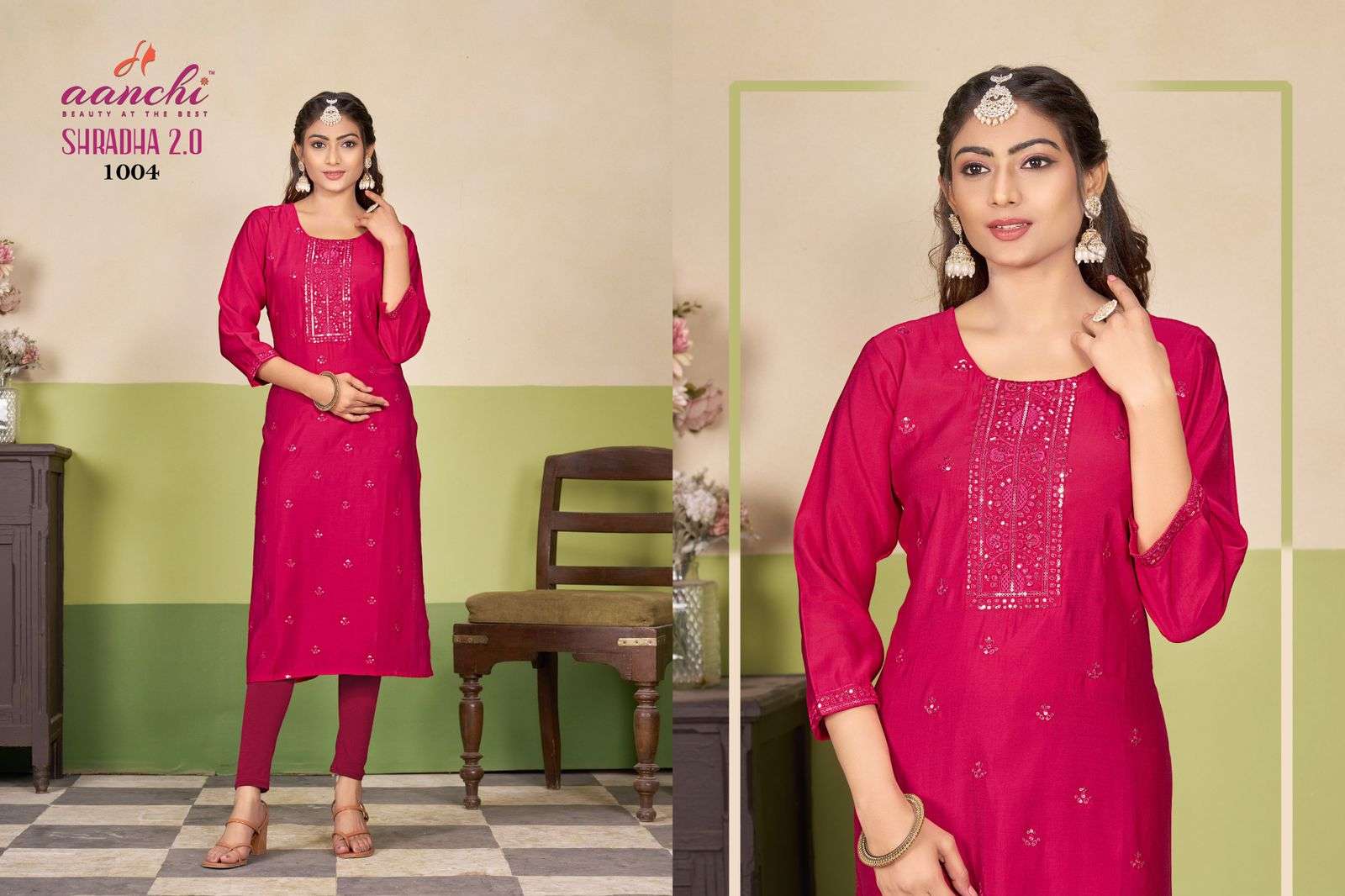 Aanchi SHRADHA-2.0 Kurti Wholesale catalog